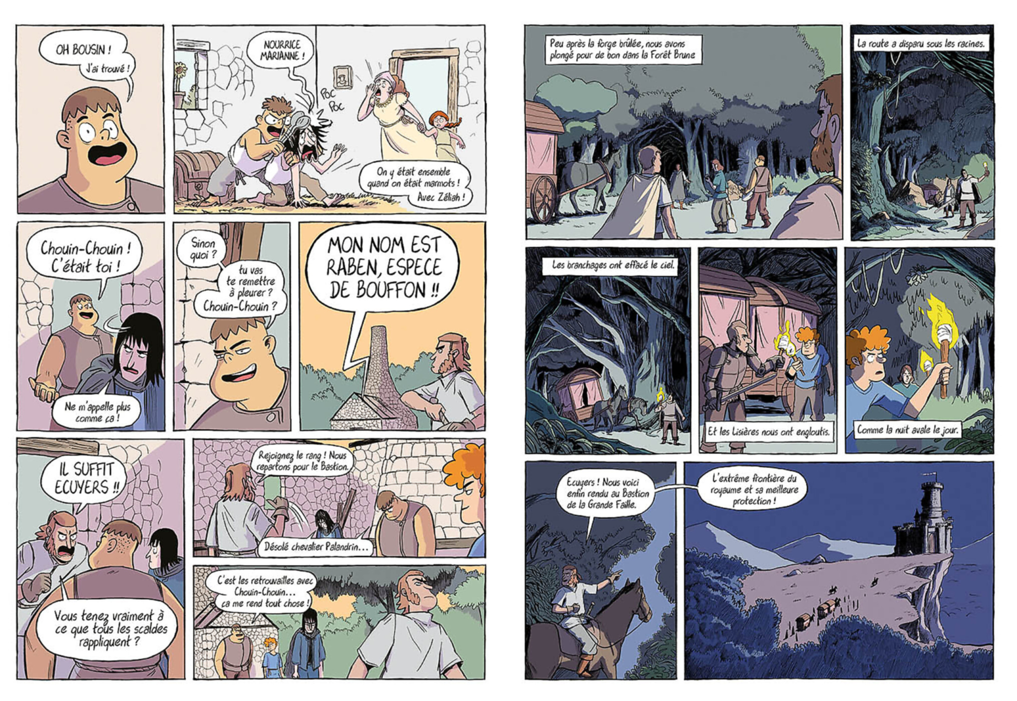 Écuyers - Tome 2 - La Bataille Des Lisières Écuyers - Tome 2 - La Bataille Des Lisières