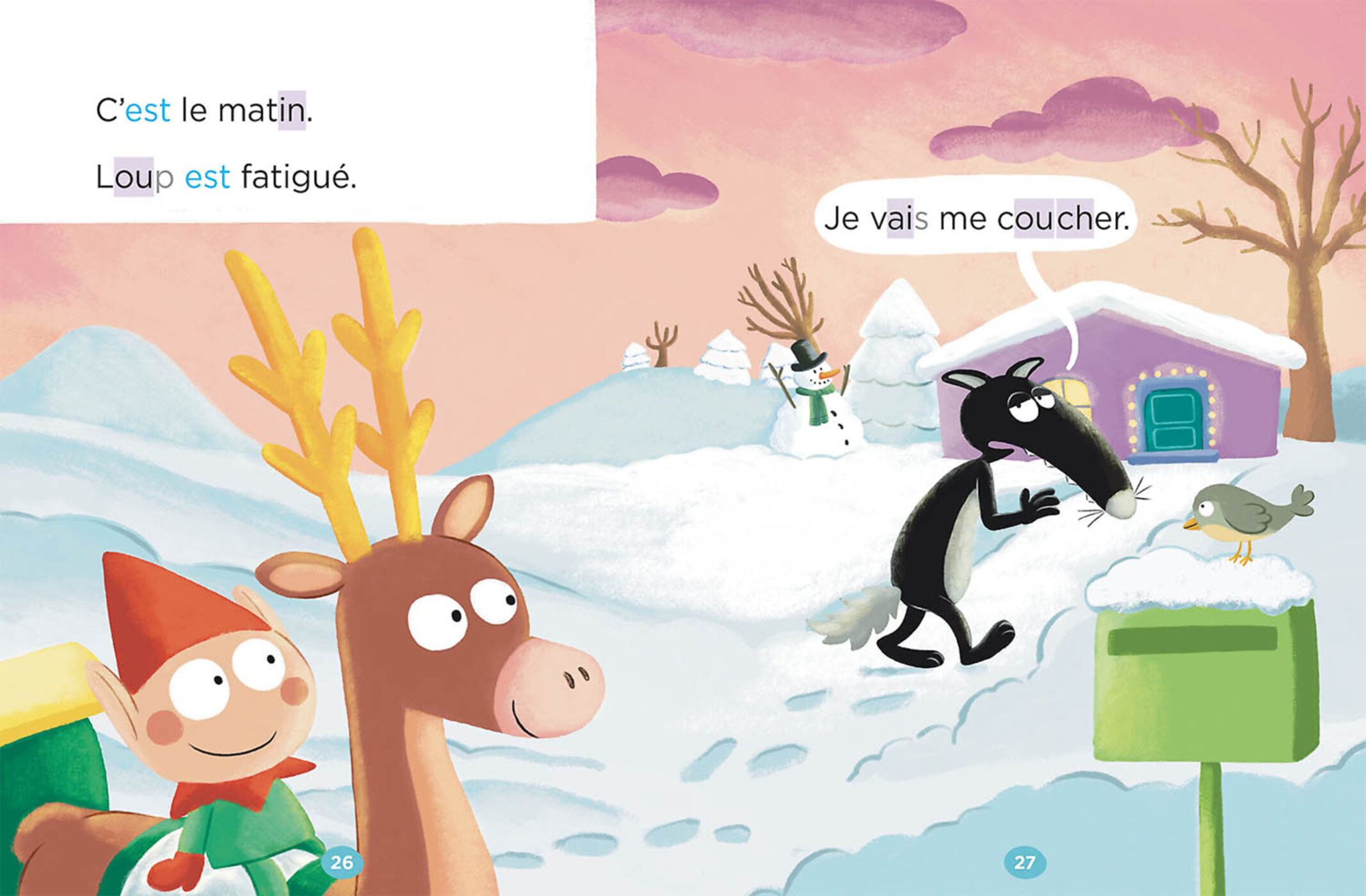 Mes Lectures Du Cp Avec Loup - Mission Noël Mes Lectures Du Cp Avec Loup - Mission Noël