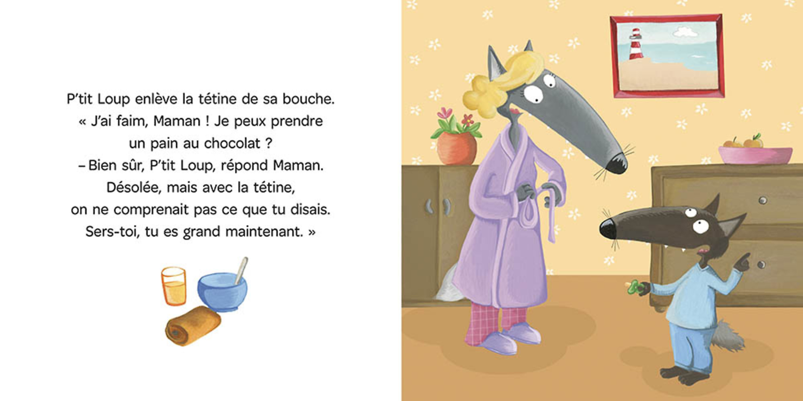 P'tit Loup N'a Plus Besoin De Tetine