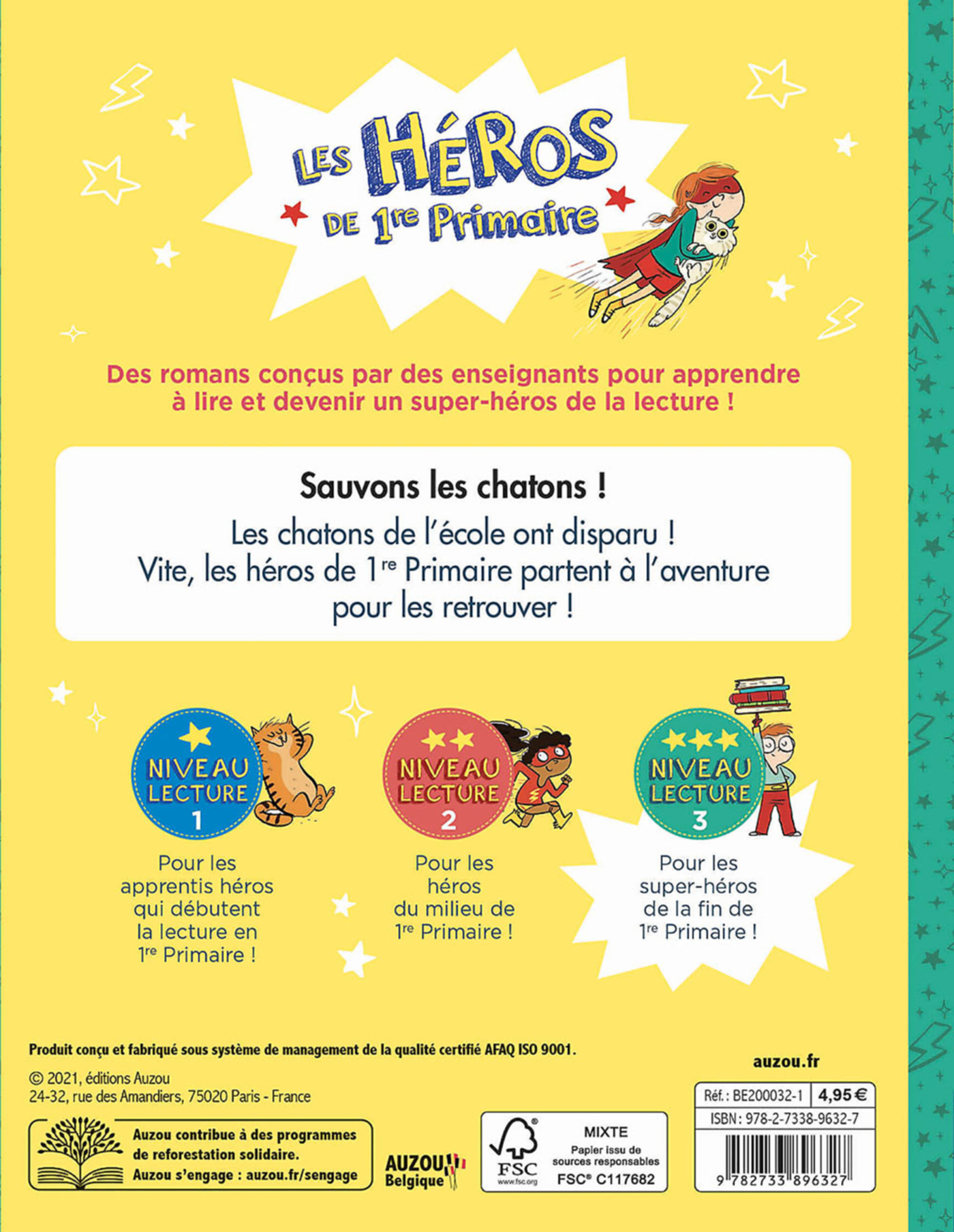 Les Héros De 1Re Primaire - Niveau 3 - Sauvons Les Chatons ! Les Héros De 1Re Primaire - Niveau 3 - Sauvons Les Chatons !