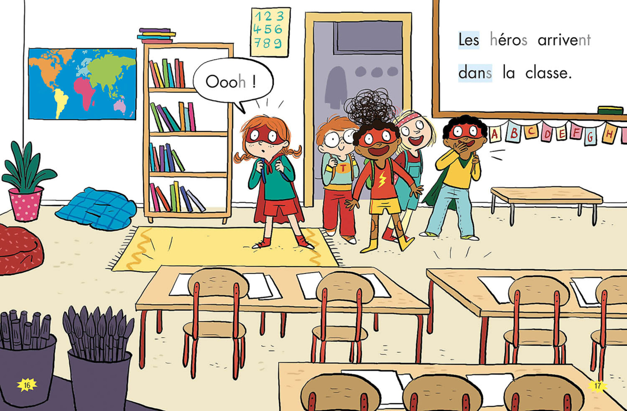 Les Héros De 1Re Primaire - Niveau 1 - Une Rentrée Animée