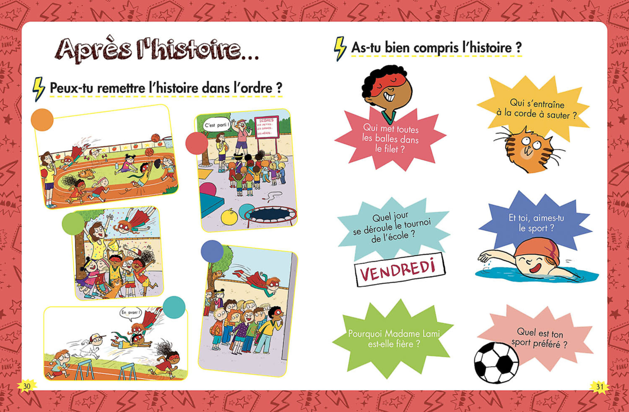 Les Héros De 1Re Primaire - Niveau 2 - Les Super-Sportifs Les Héros De 1Re Primaire - Niveau 2 - Les Super-Sportifs