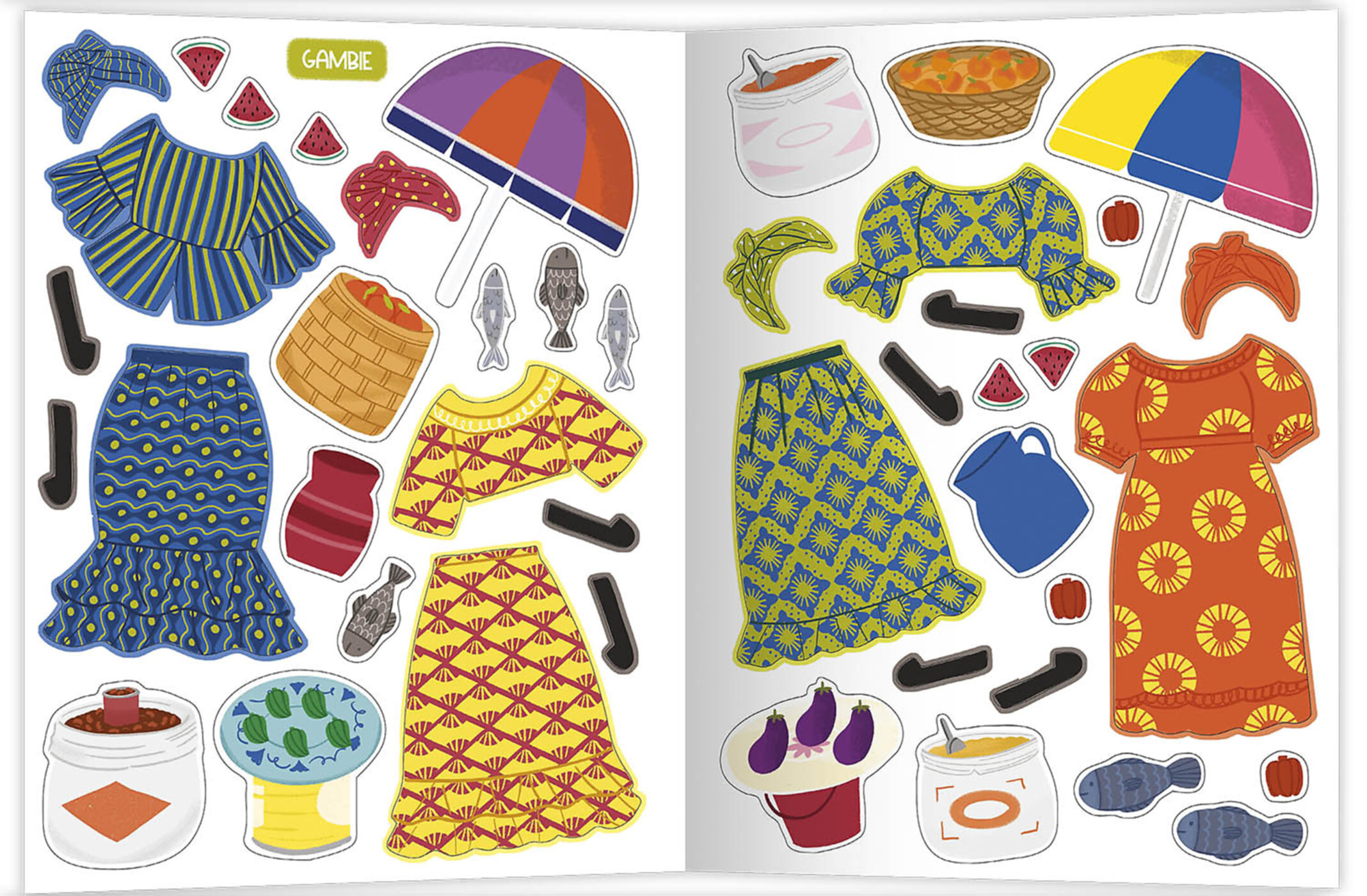 Mes 500 Autocollants Créatifs - Autour Du Monde Mes 500 Autocollants Créatifs - Autour Du Monde