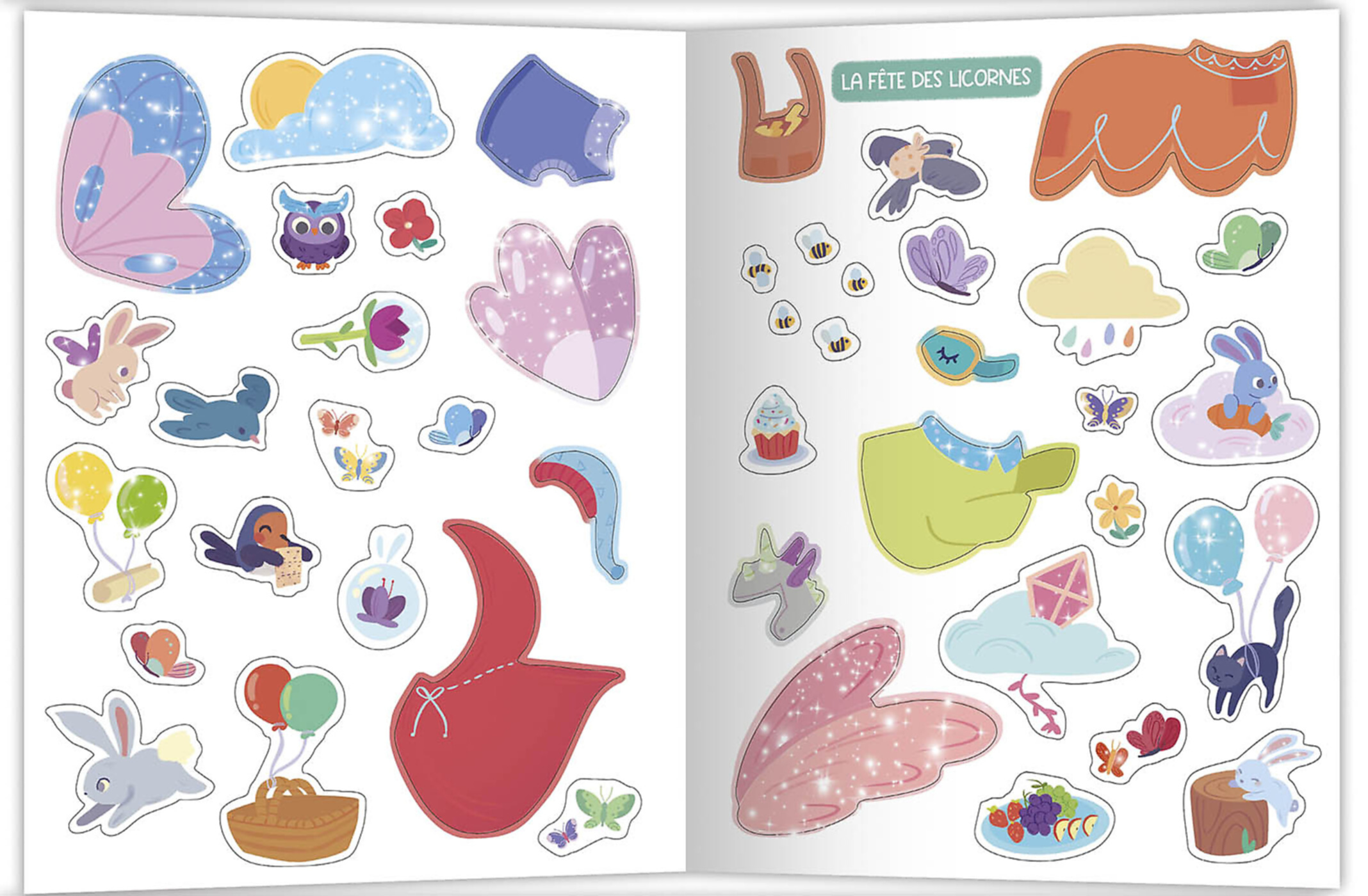 Mes 500 Autocollants Créatifs - Licornes