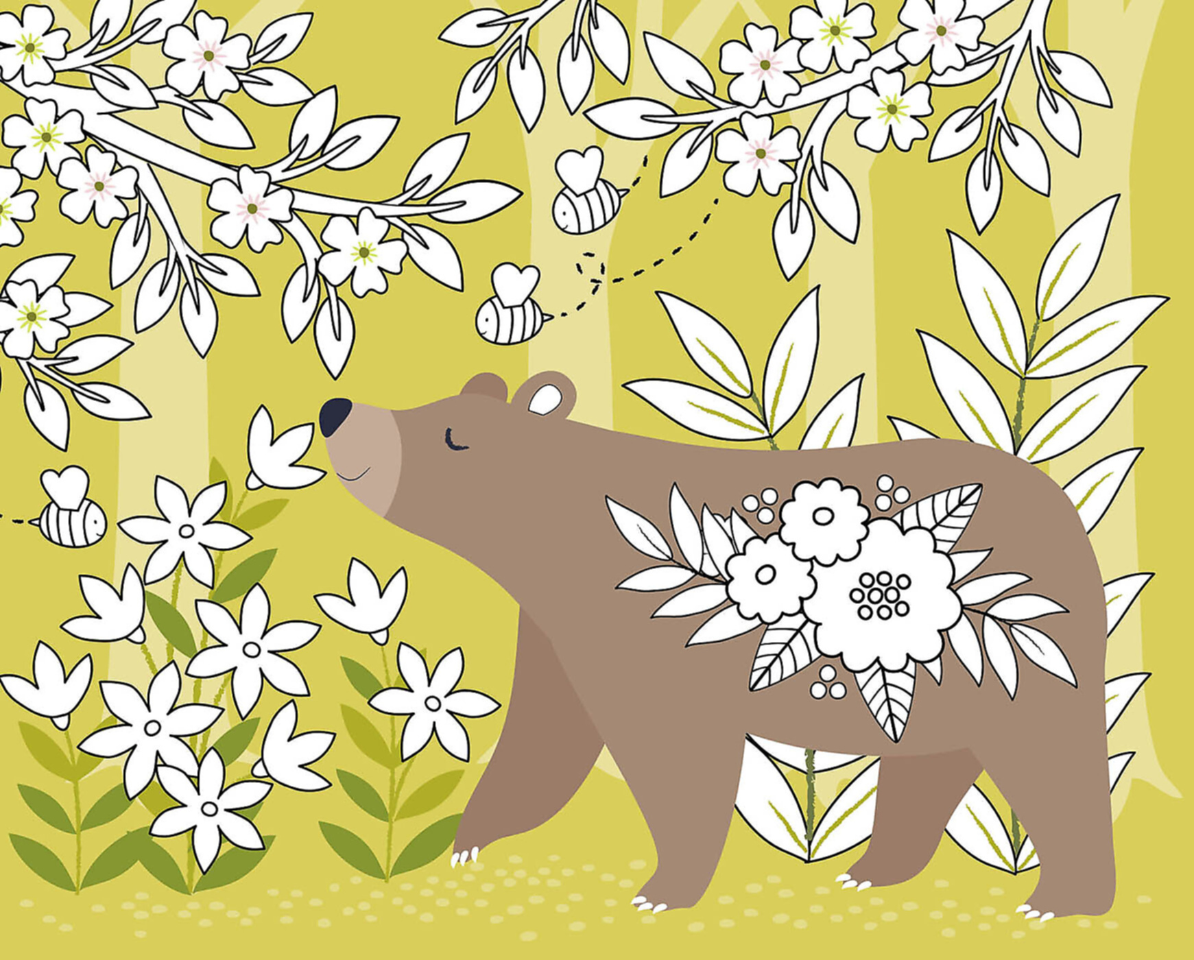 Ma Pochette D'artiste - Peinture Aquarelle - Forêt Enchantée