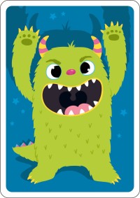 Jeu De Cartes - Mon Premier Jeu De Gare Au Monstre ! Jeu De Cartes - Mon Premier Jeu De Gare Au Monstre !