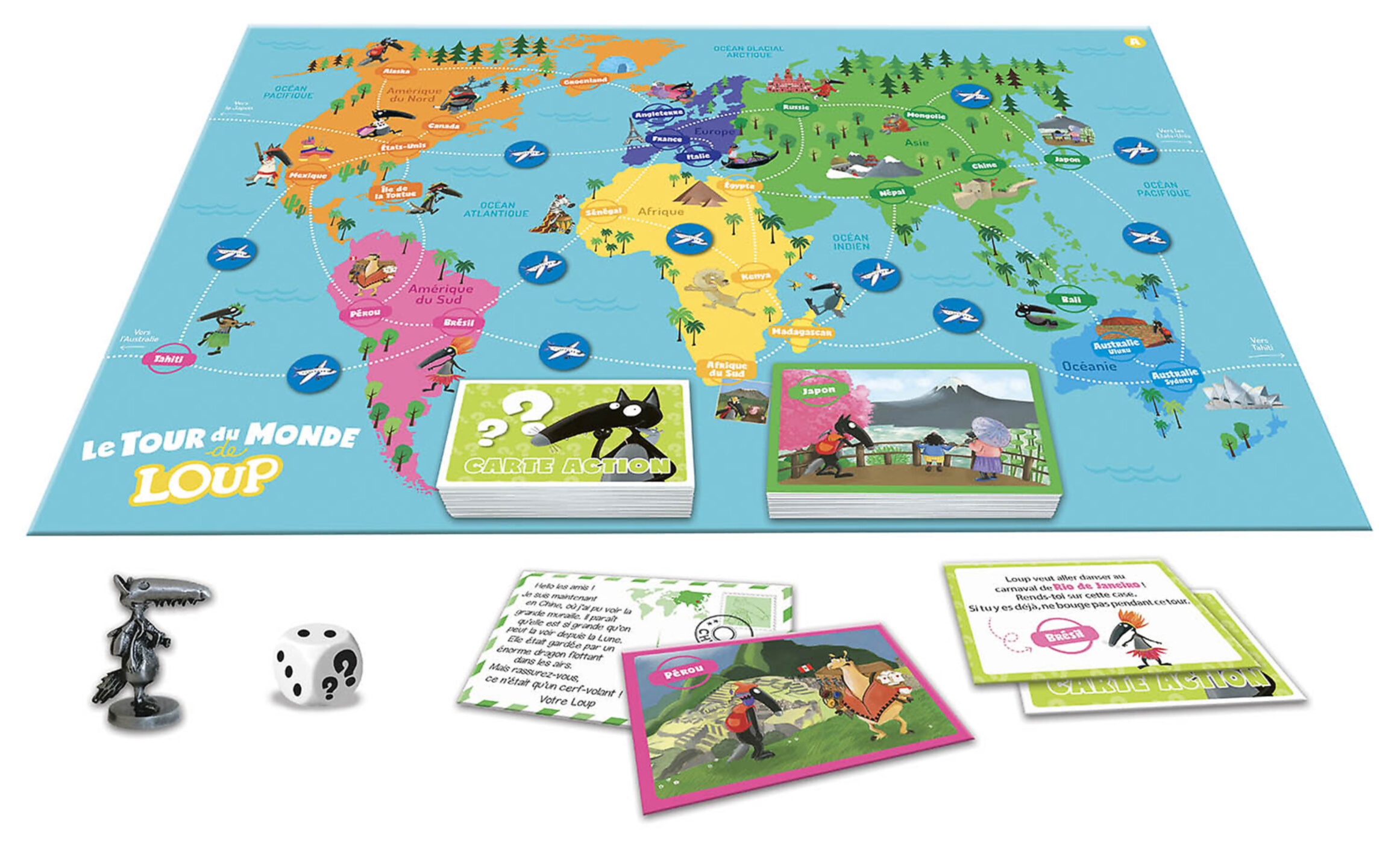 Grand Jeu - Le Tour Du Monde De Loup - Le Jeu Grand Jeu - Le Tour Du Monde De Loup - Le Jeu