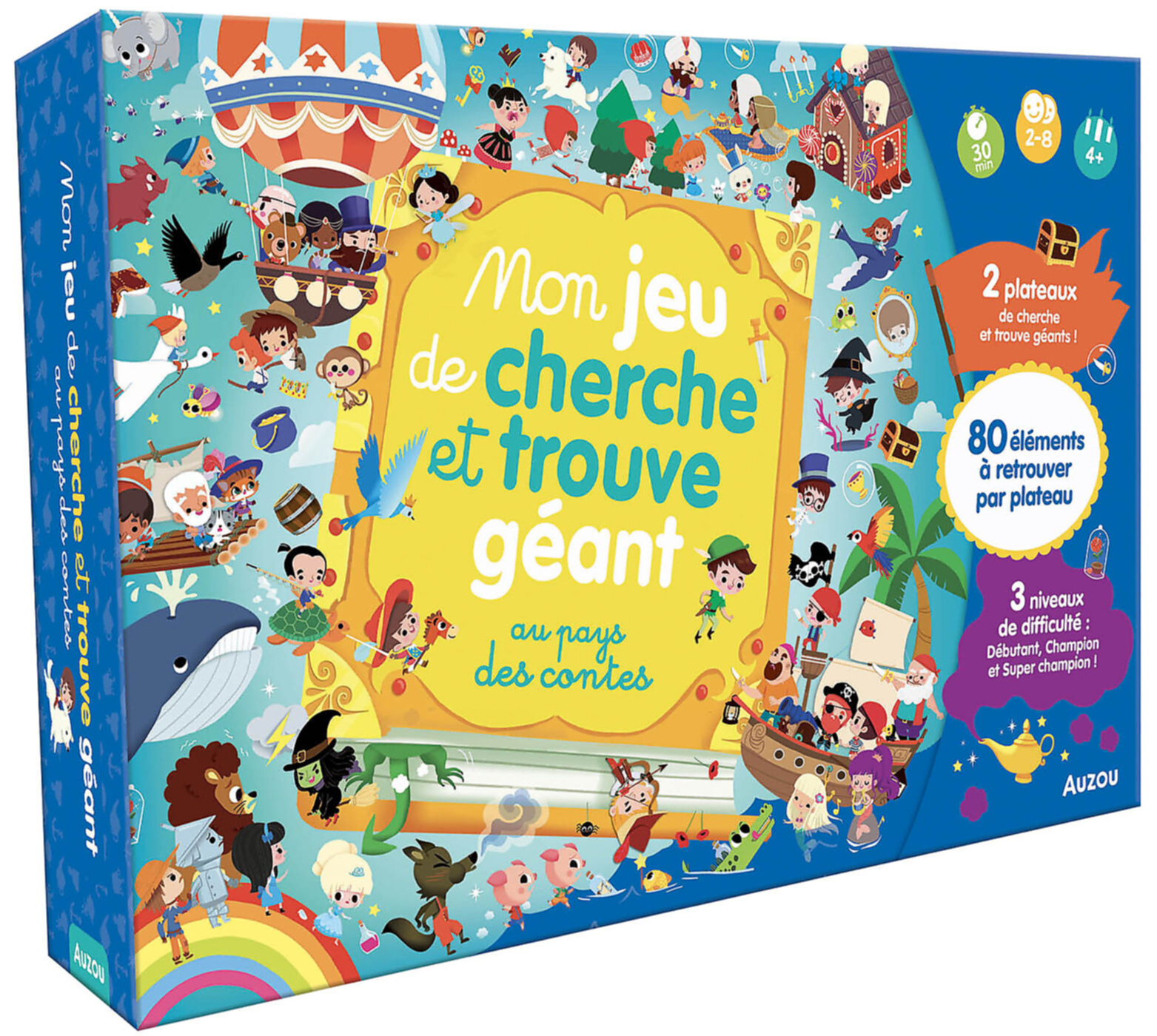 Grands Jeux - Mon Jeu De Cherche Et Trouve Géant Au Pays Des Contes