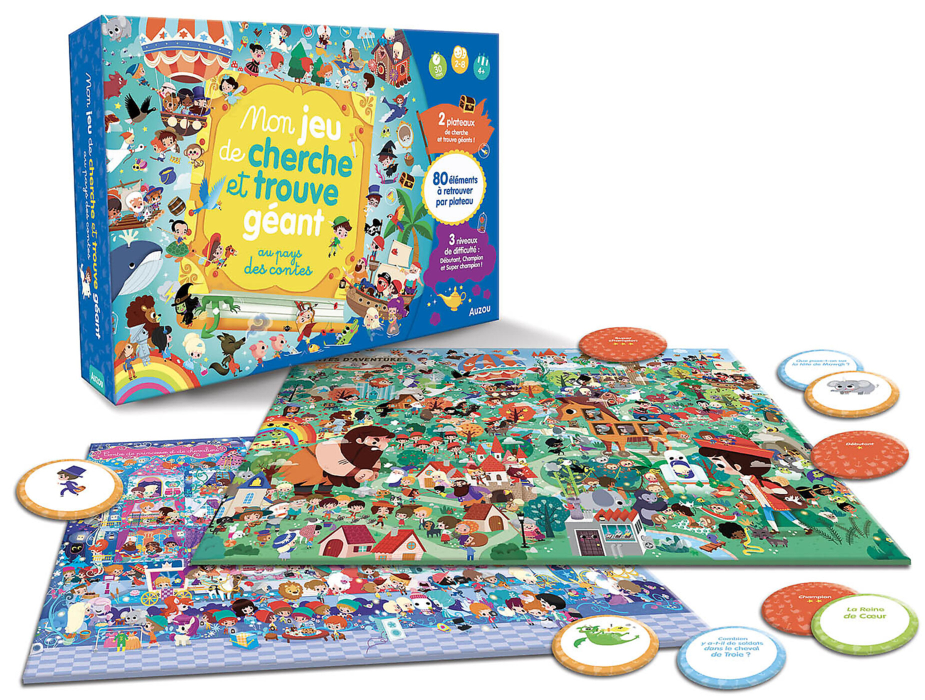 Grand Jeu - Mon Jeu De Cherche Et Trouve Géant Au Pays Des Contes Grand Jeu - Mon Jeu De Cherche Et Trouve Géant Au Pays Des Contes