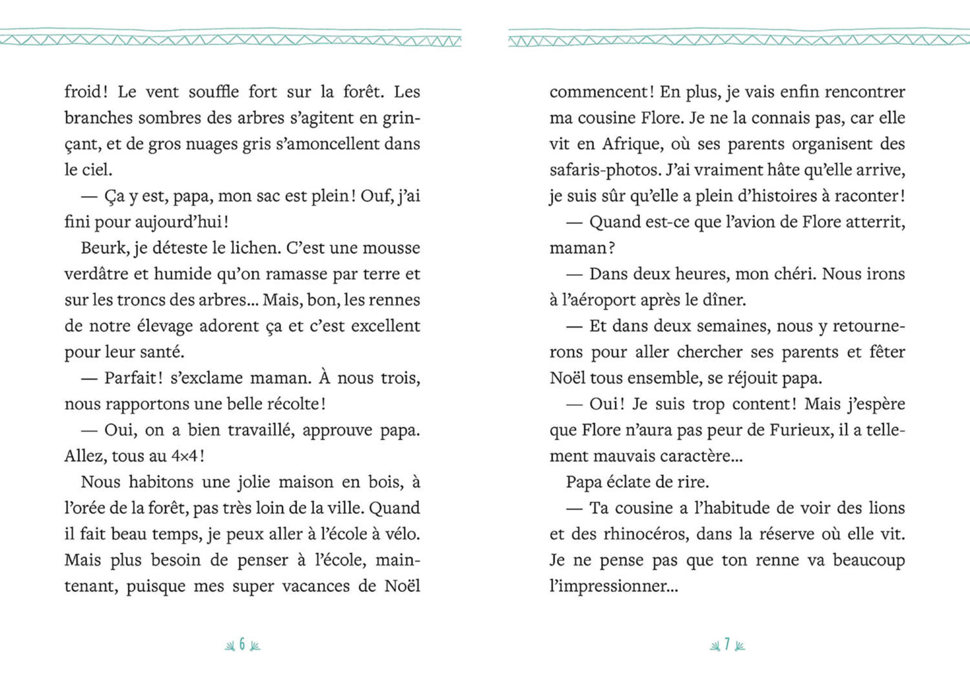 Mon Roman De L'avent - Le Renne Mystérieux Mon Roman De L'avent - Le Renne Mystérieux