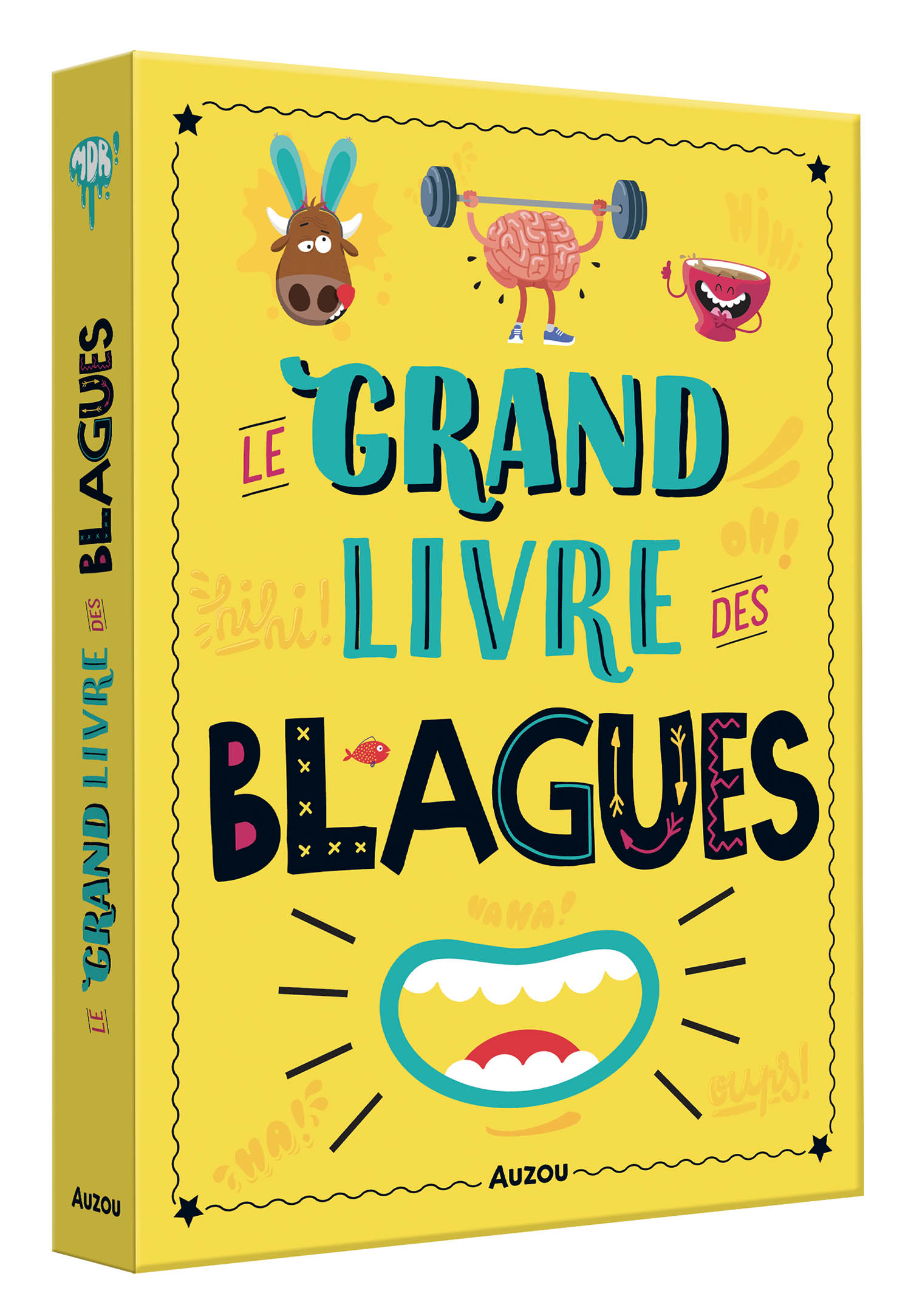 couverture de : Le grand livre des blagues
