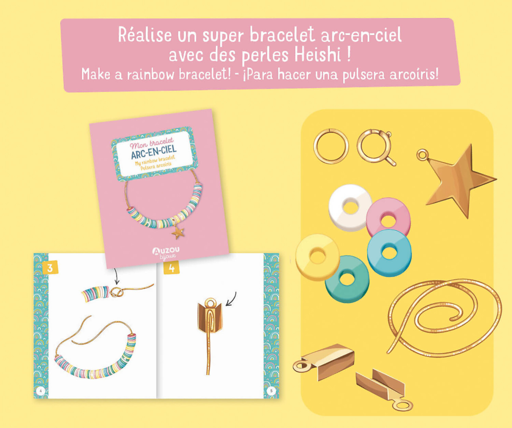 Mon Superbe Bijou - Mon Bracelet Arc-En-Ciel Mon Superbe Bijou - Mon Bracelet Arc-En-Ciel