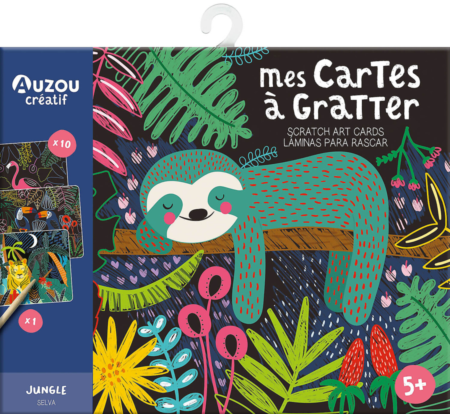 Ma Pochette D'artiste - Mes Cartes A Gratter : Jungle Ma Pochette D'artiste - Mes Cartes A Gratter : Jungle