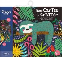 Ma pochette d'artiste - Mes cartes a gratter : jungle