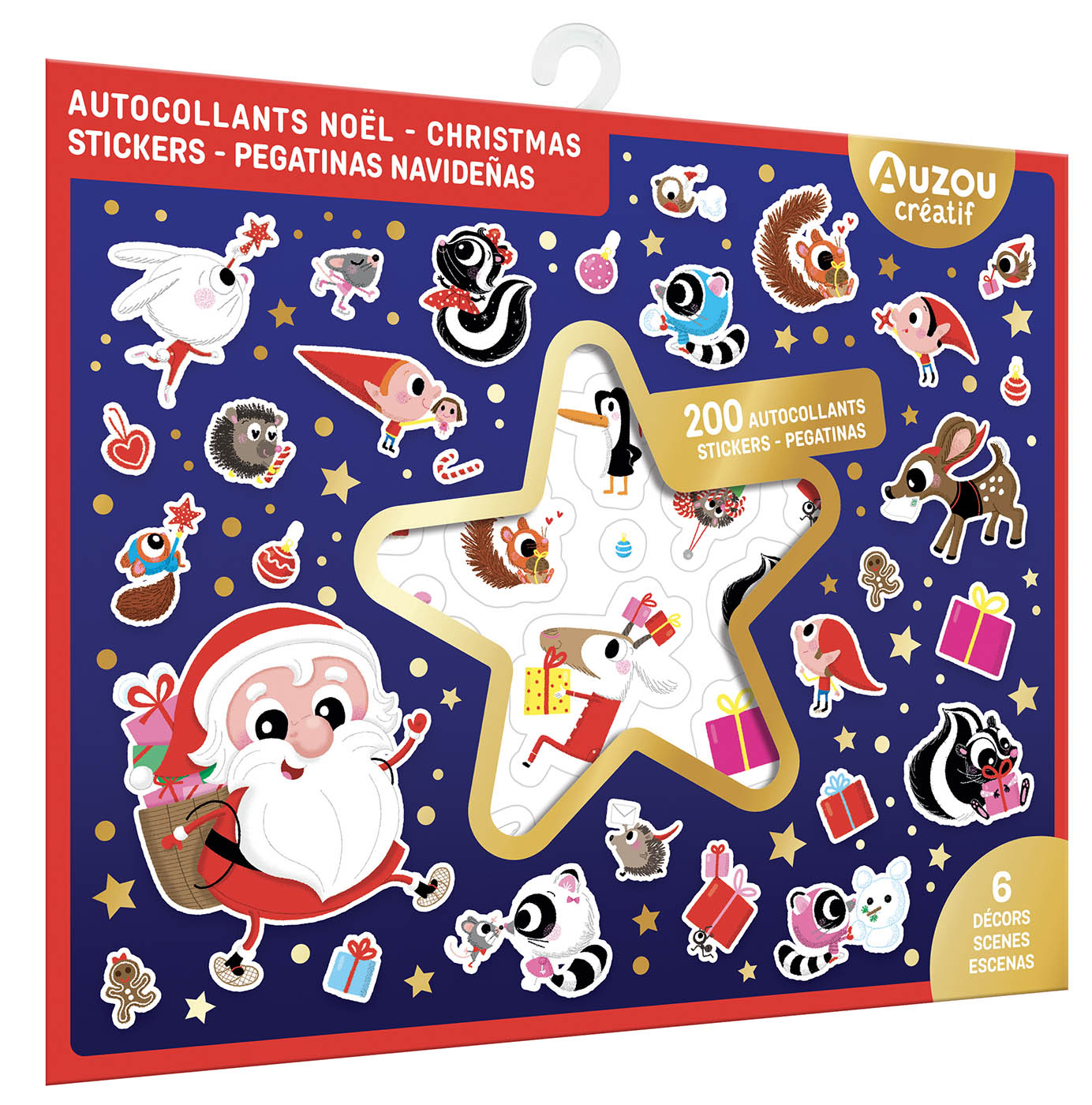 Ma Pochette D'artiste - Autocollants Noel Ma Pochette D'artiste - Autocollants Noel