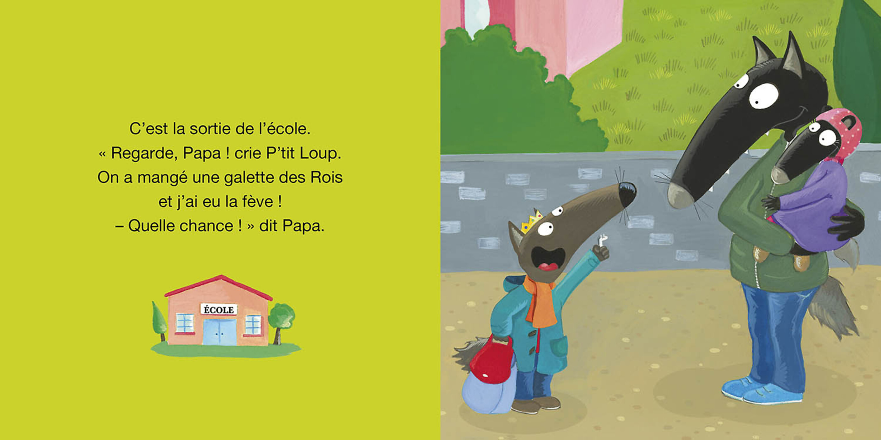 P'tit Loup Est Le Roi De La Galette P'tit Loup Est Le Roi De La Galette