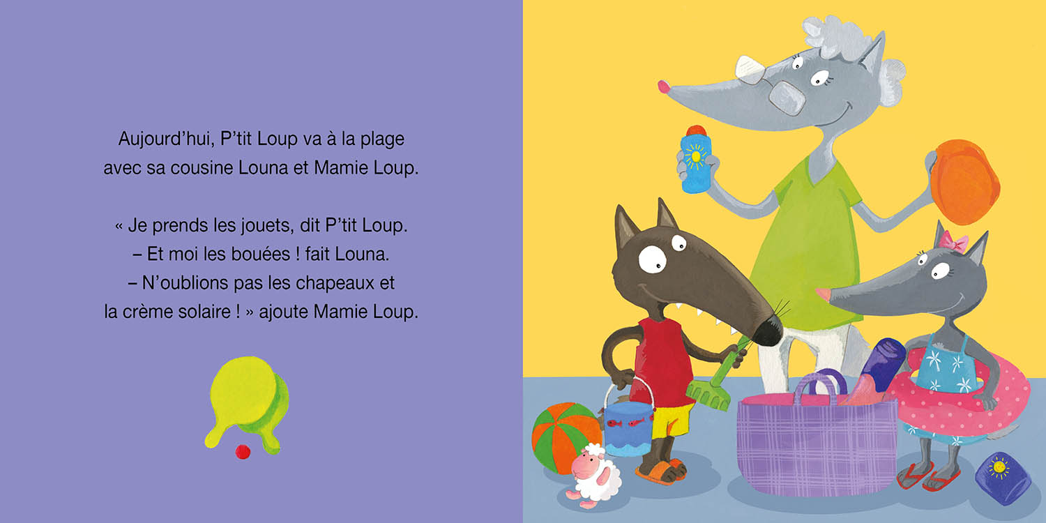 P'tit Loup Va A La Plage P'tit Loup Va A La Plage