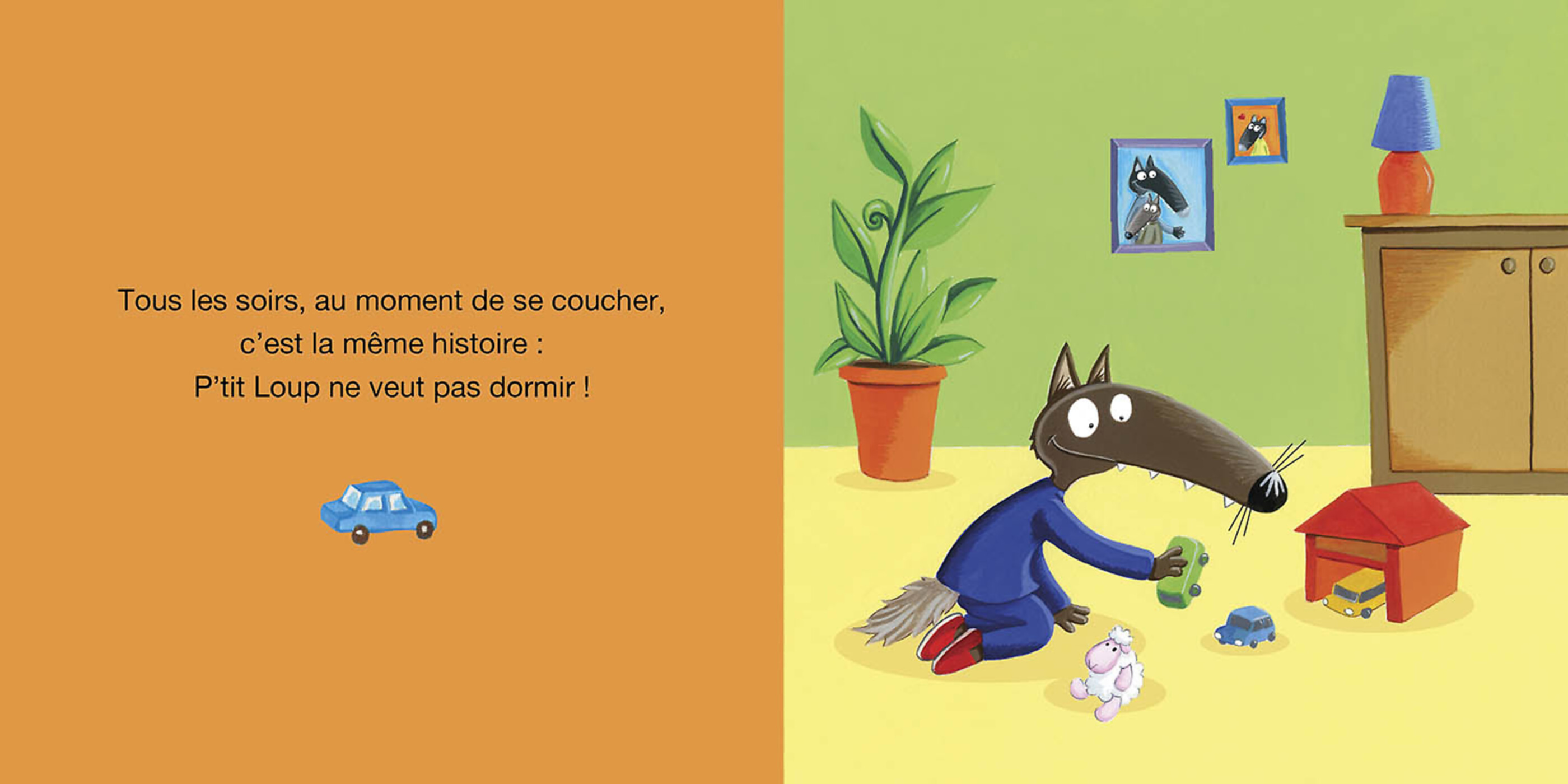 P'tit Loup Ne Veut Pas Dormir