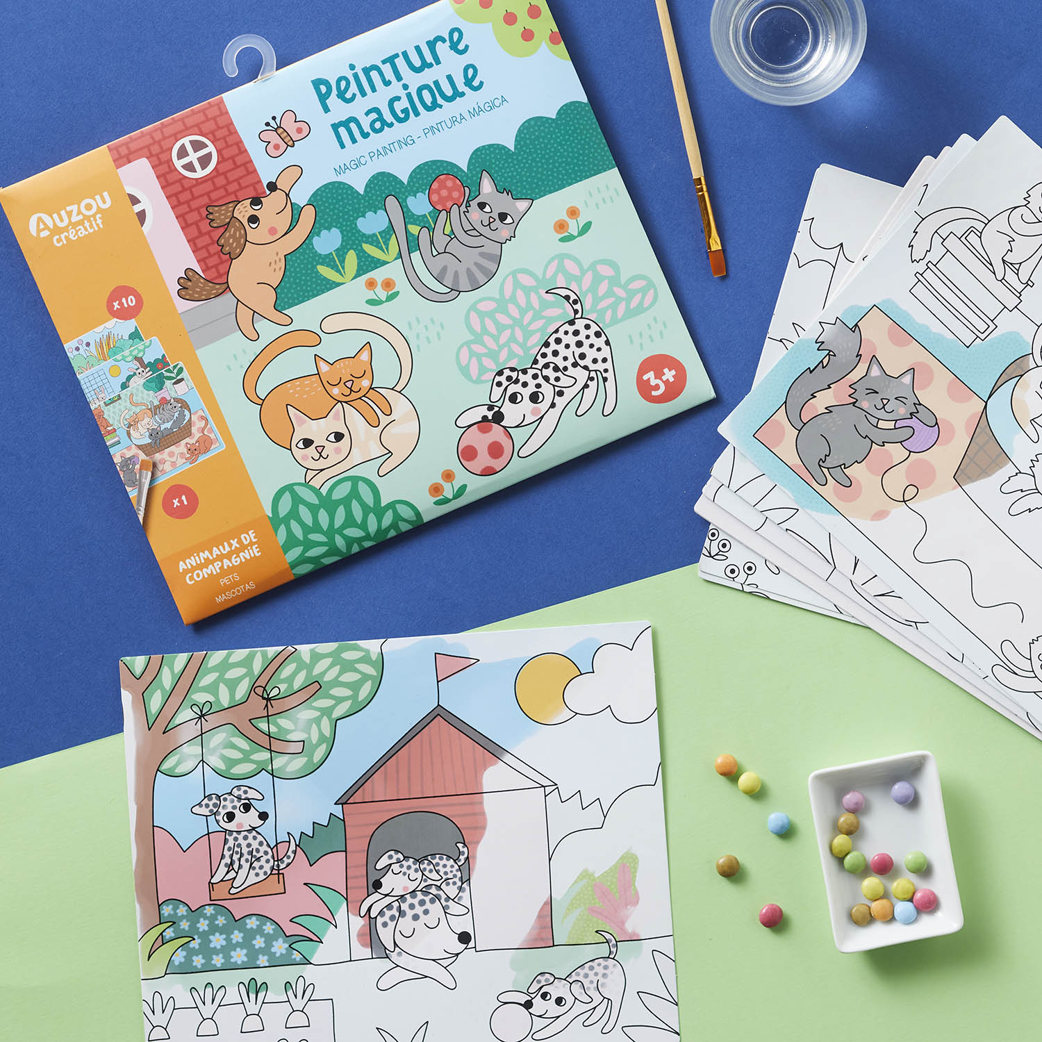 Ma Pochette D'artiste - Peinture Magique Animaux De Compagnie Ma Pochette D'artiste - Peinture Magique Animaux De Compagnie