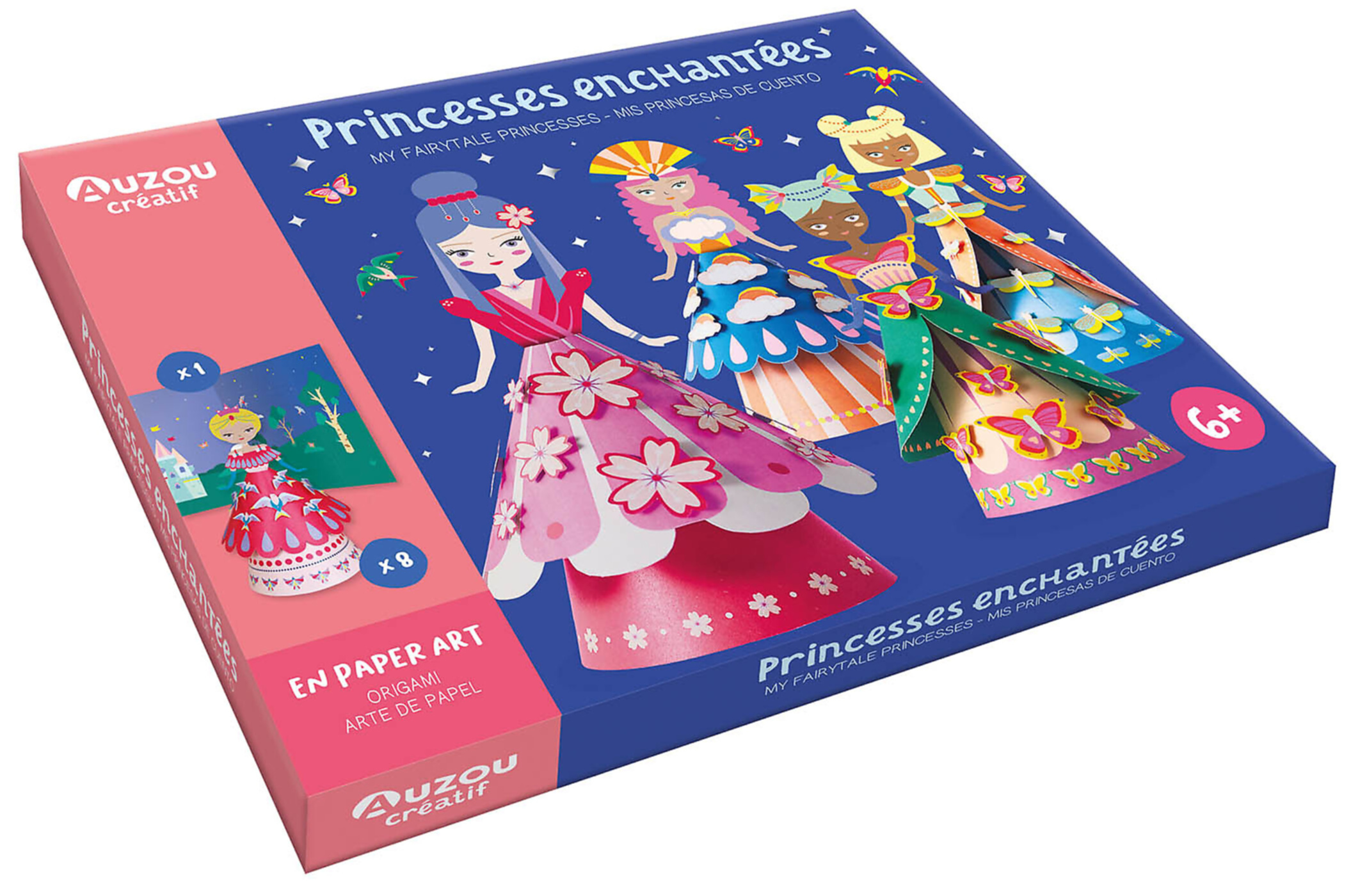 Mon Coffret D'artiste - Princesses Enchantées En Paper Art