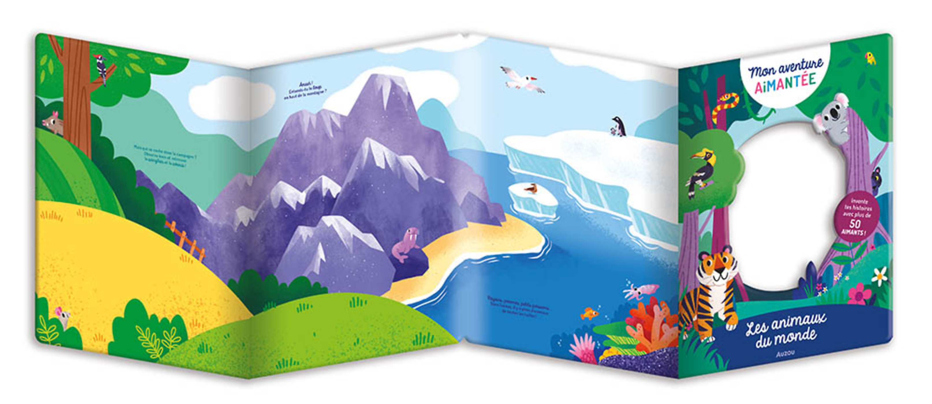 Mon Aventure Aimantée - Les Animaux Du Monde Mon Aventure Aimantée - Les Animaux Du Monde
