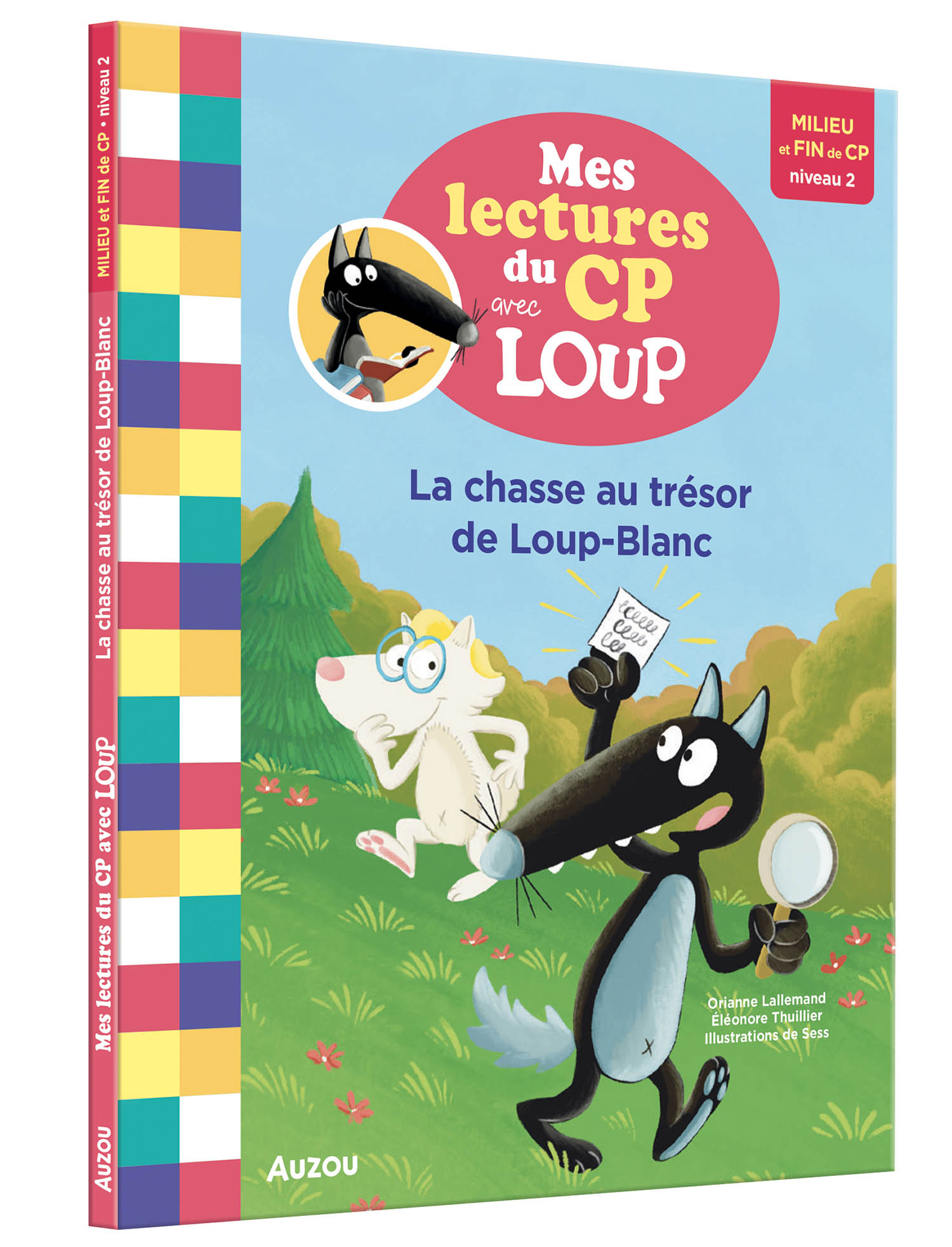 Mes Lectures Du Cp Avec Loup - La Chasse Au Trésor De Loup-Blanc