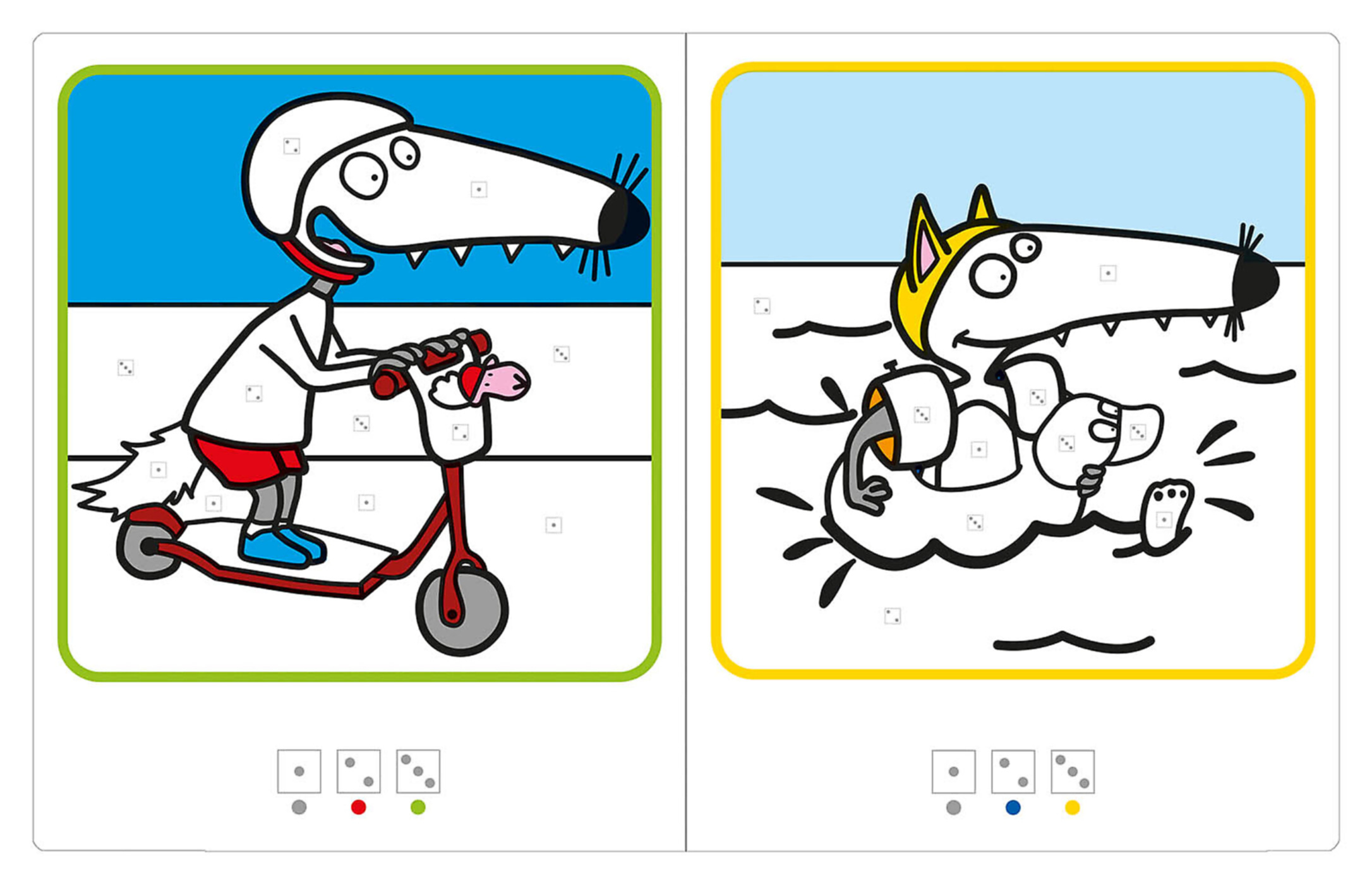 P'tit Loup Mes Coloriages Magiques - Les Chiffres