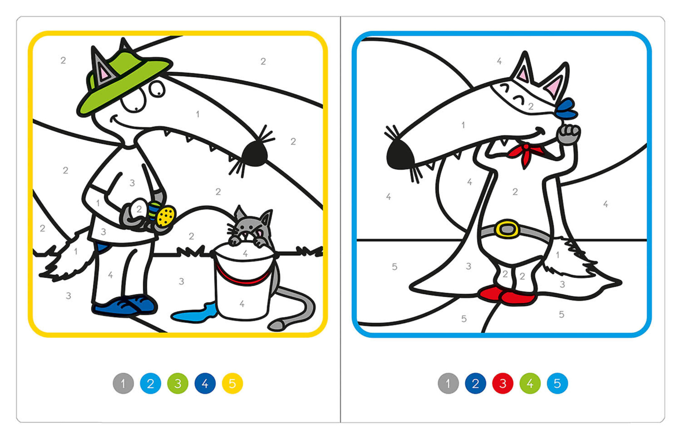 P'tit Loup Mes Coloriages Magiques - Les Chiffres P'tit Loup Mes Coloriages Magiques - Les Chiffres