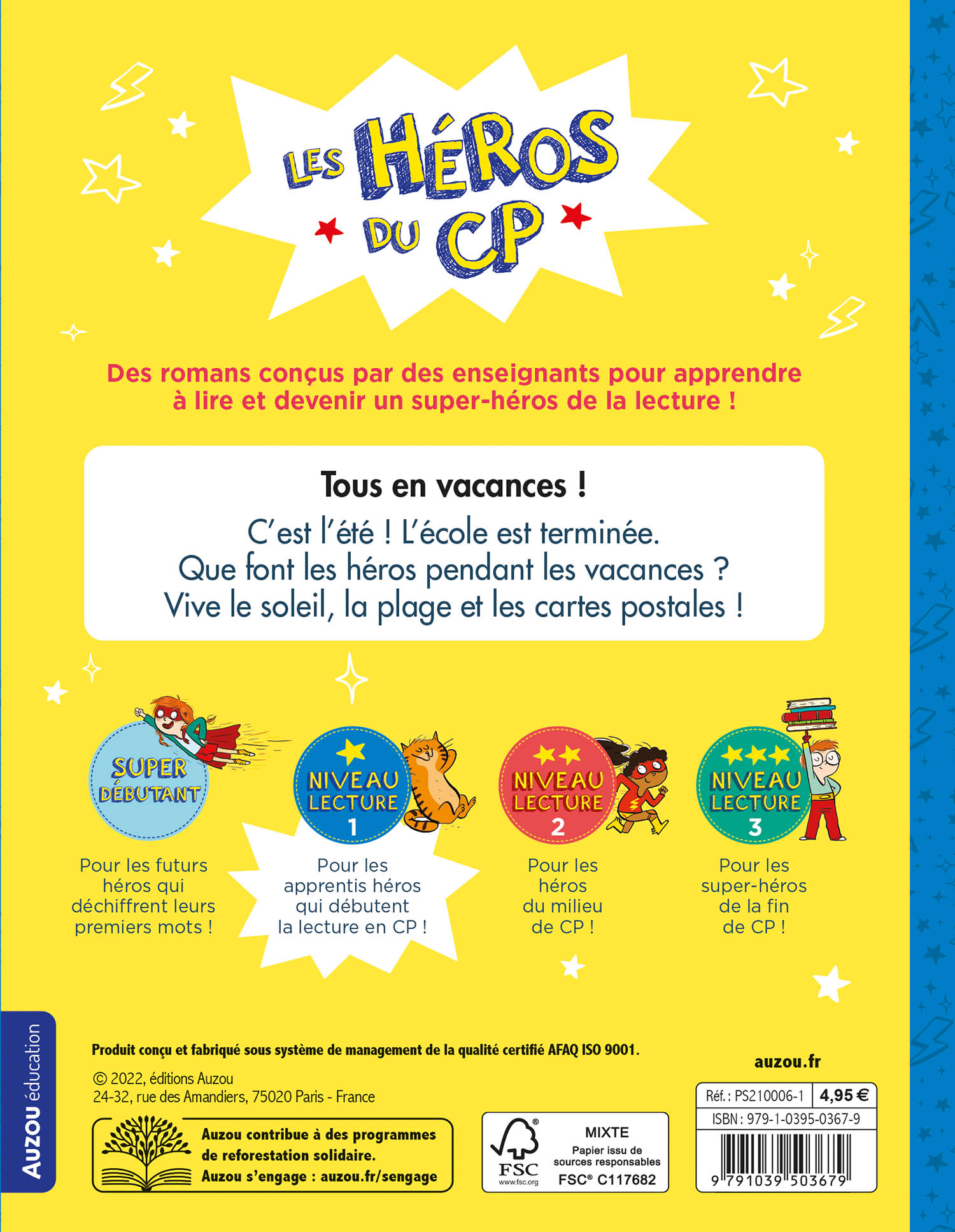 Les Héros Du Cp - Niveau 1 - Tous En Vacances ! Les Héros Du Cp - Niveau 1 - Tous En Vacances !