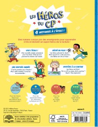 Les Héros Du Cp - Niveau 1 - 4 Histoires À L'école !