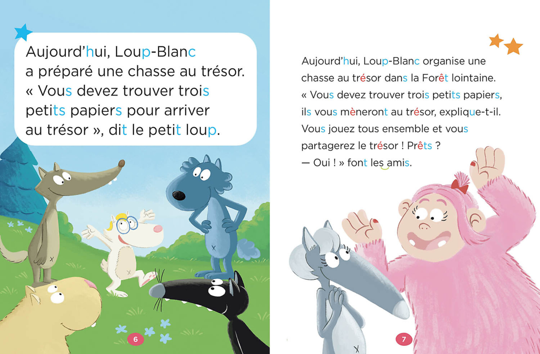Mes Lectures De 1Re Primaire Avec Loup - Mes Lectures De 1Re Primaire Avec Loup - La Chasse Au Trésor De Loup-Blanc Mes Lectures De 1Re Primaire Avec Loup - Mes Lectures De 1Re Primaire Avec Loup - La Chasse Au Trésor De Loup-Blanc