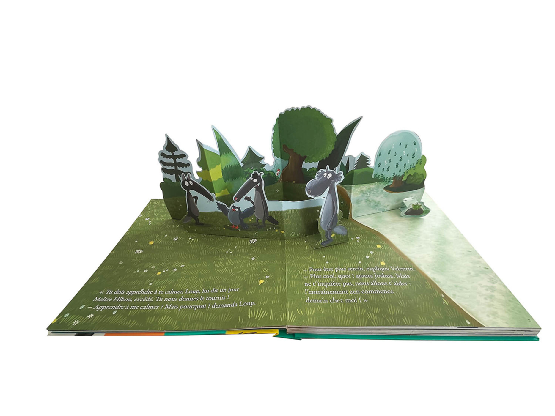 Le Loup Qui Apprivoisait Ses Émotions En Pop-Up Le Loup Qui Apprivoisait Ses Émotions En Pop-Up