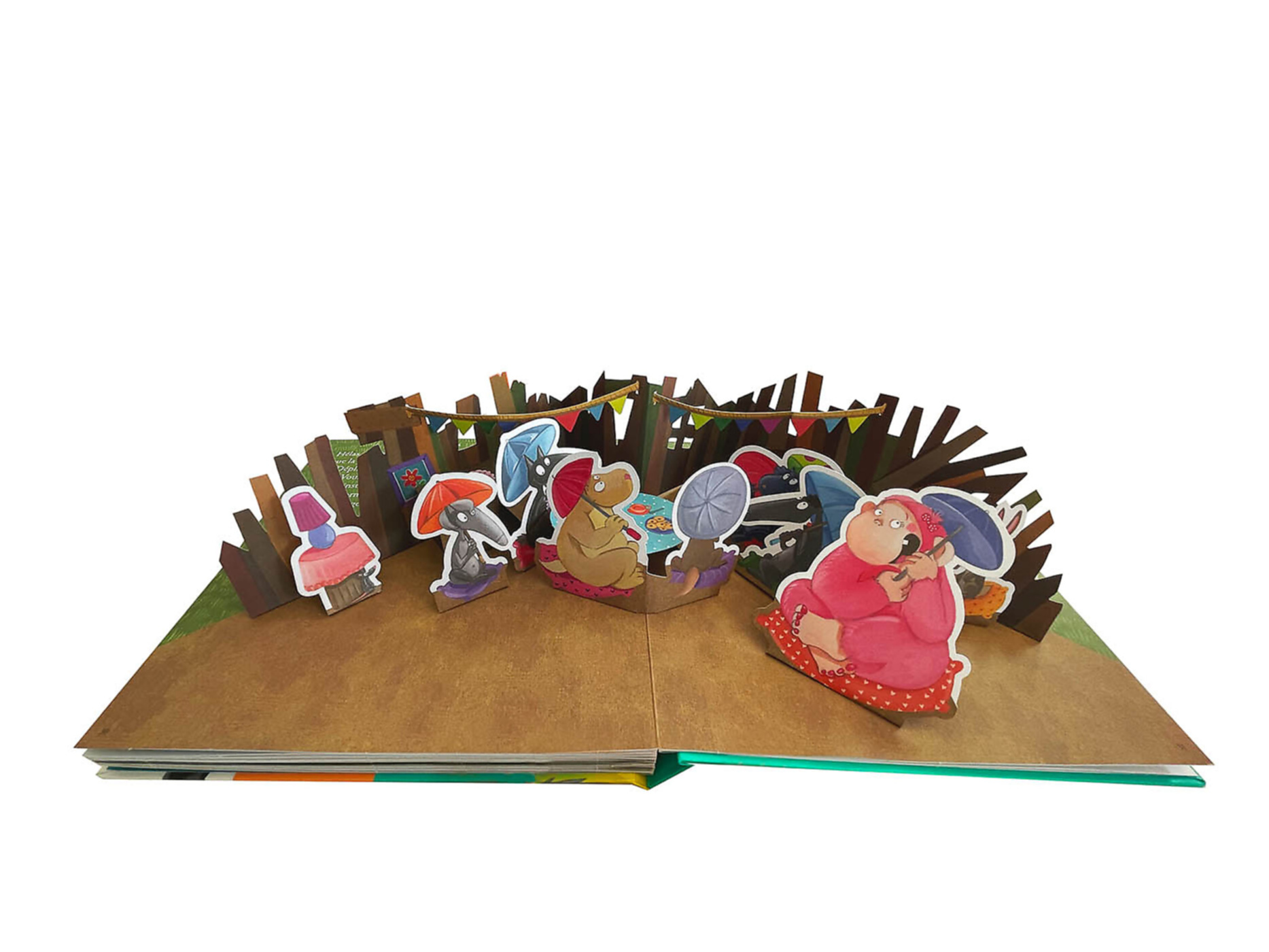 Le Loup Qui Apprivoisait Ses Émotions En Pop-Up Le Loup Qui Apprivoisait Ses Émotions En Pop-Up