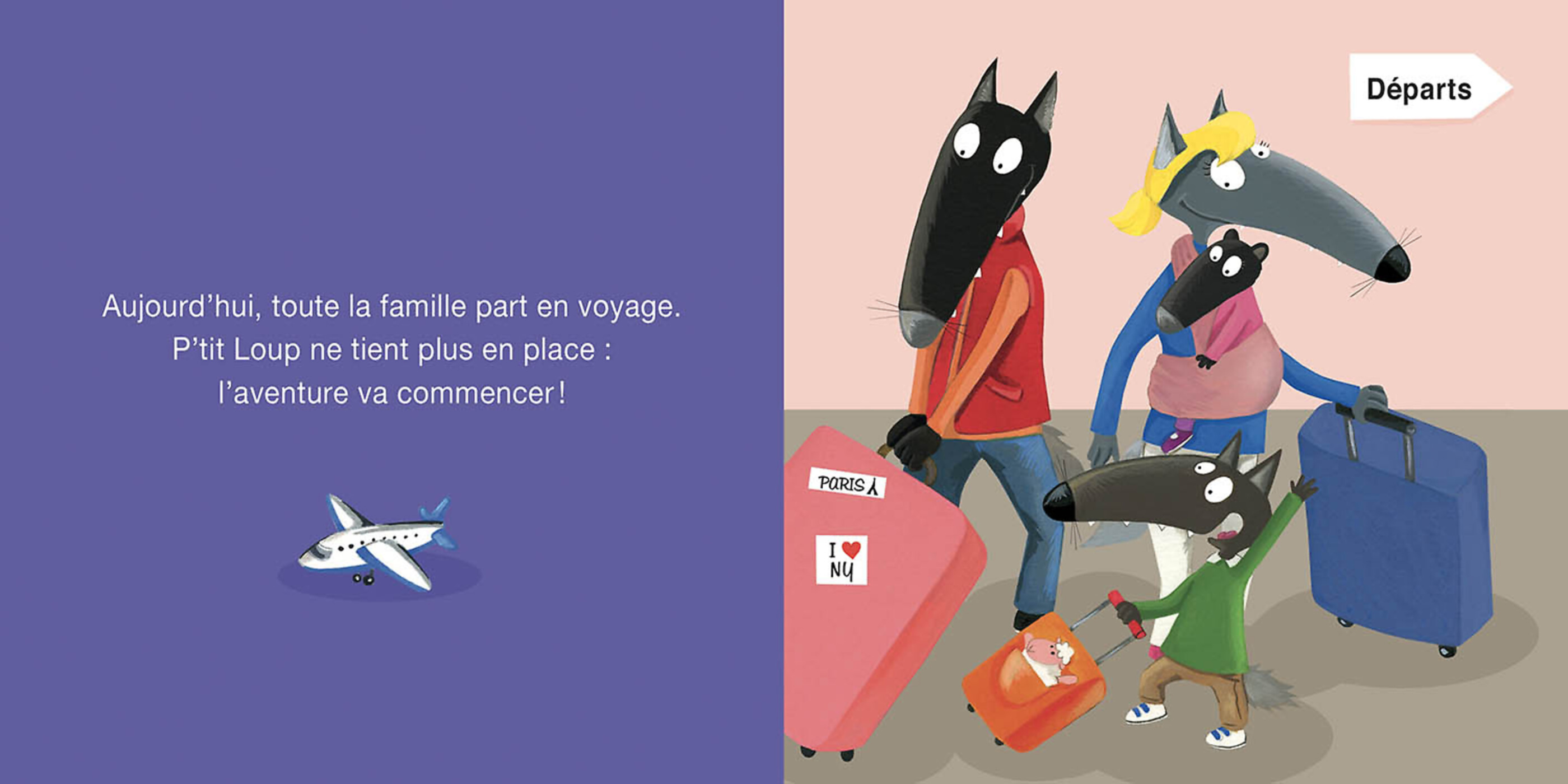 P'tit Loup Part En Voyage