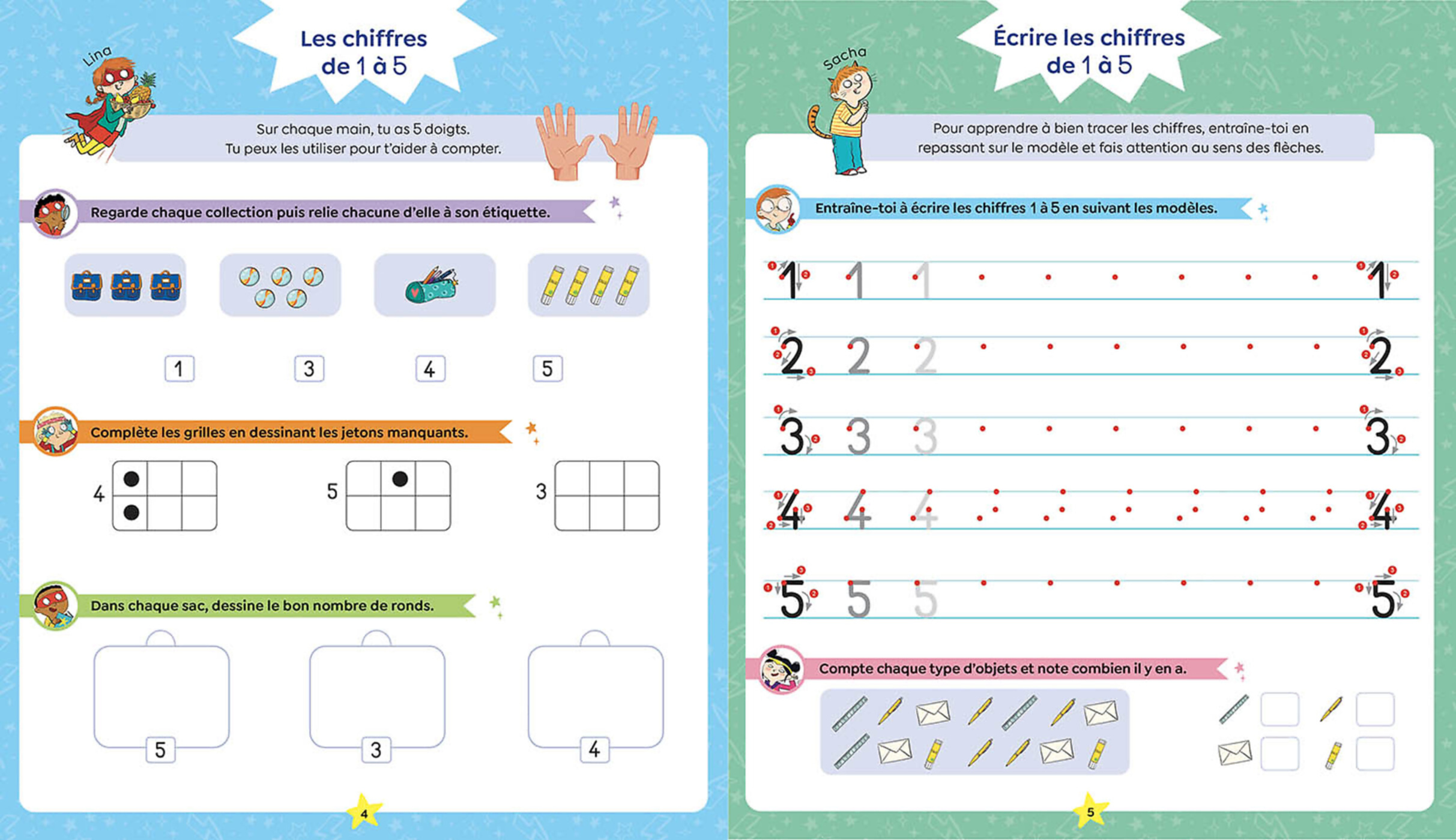 Les Héros De 1Re Primaire  - Mon Cahier De Calcul