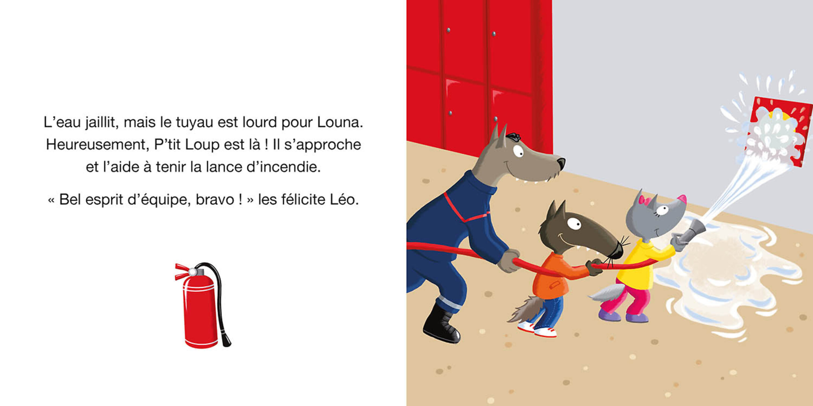 P'tit Loup Veut Devenir Pompier P'tit Loup Veut Devenir Pompier