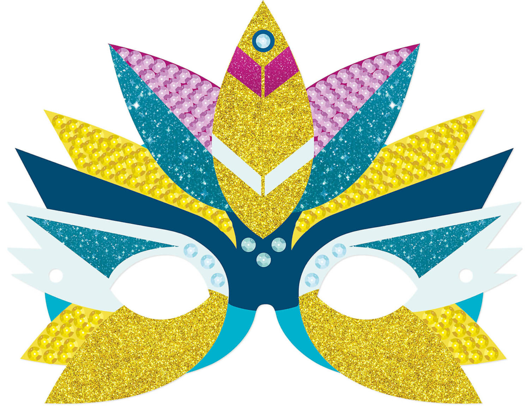 Ma Pochette D'artiste - Masques Étincelants