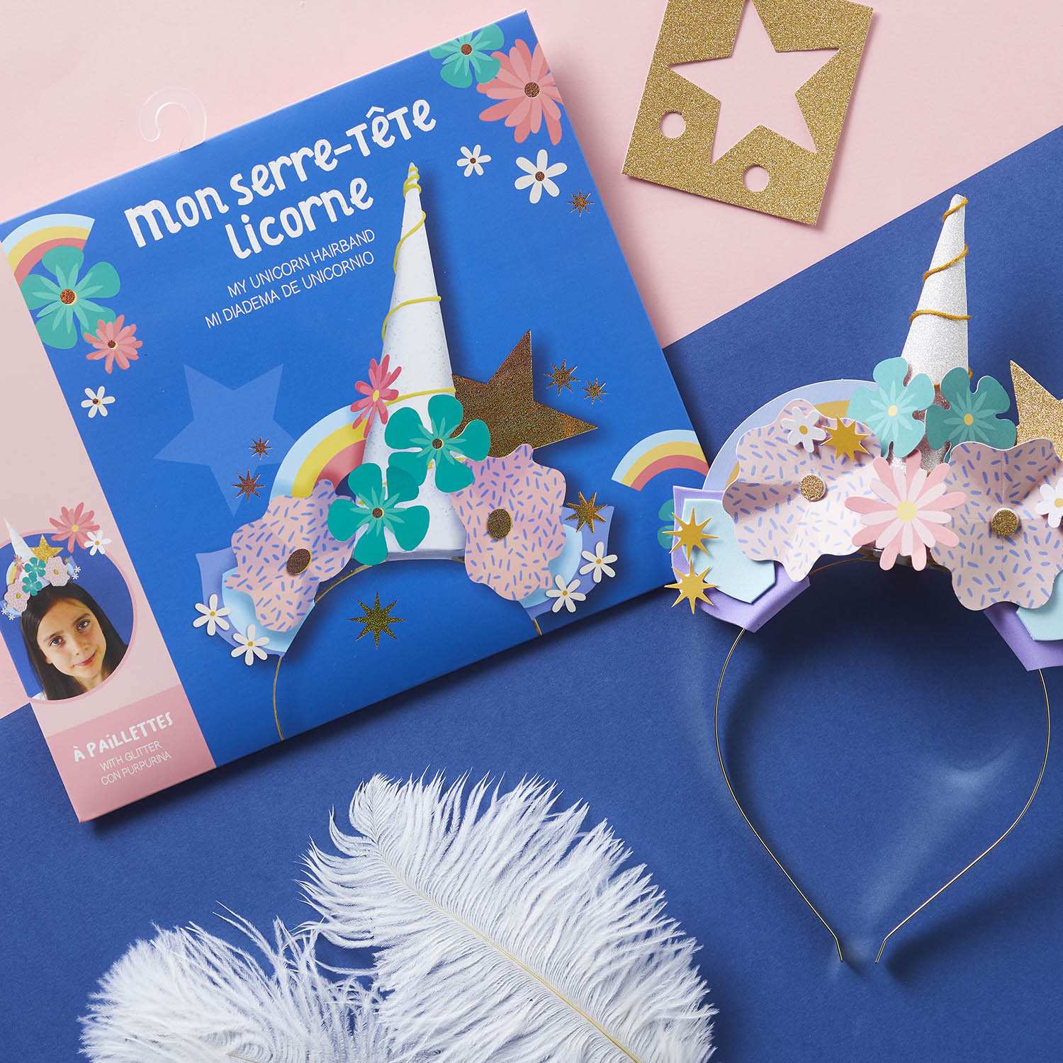 Ma Pochette D'artiste - Mon Serre-Tête Licorne Ma Pochette D'artiste - Mon Serre-Tête Licorne