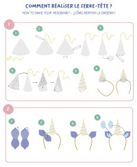 Ma Pochette D'artiste - Mon Serre-Tête Licorne Ma Pochette D'artiste - Mon Serre-Tête Licorne