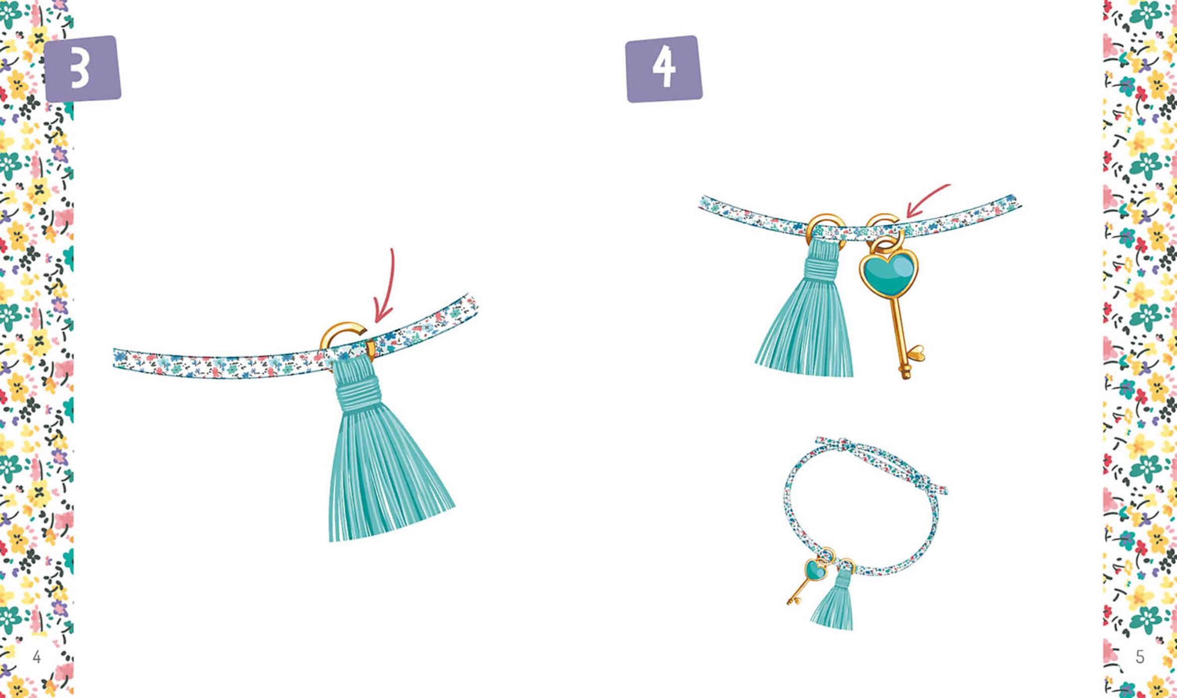 Mon Superbe Bijou - Mes Bracelets D'amitié En Liberty