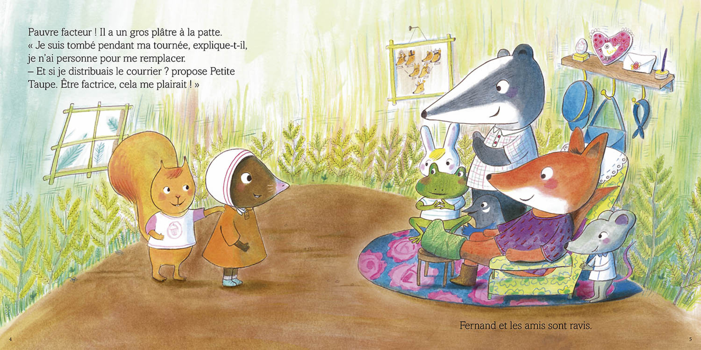 Petite Taupe - Le Facteur Est Passé