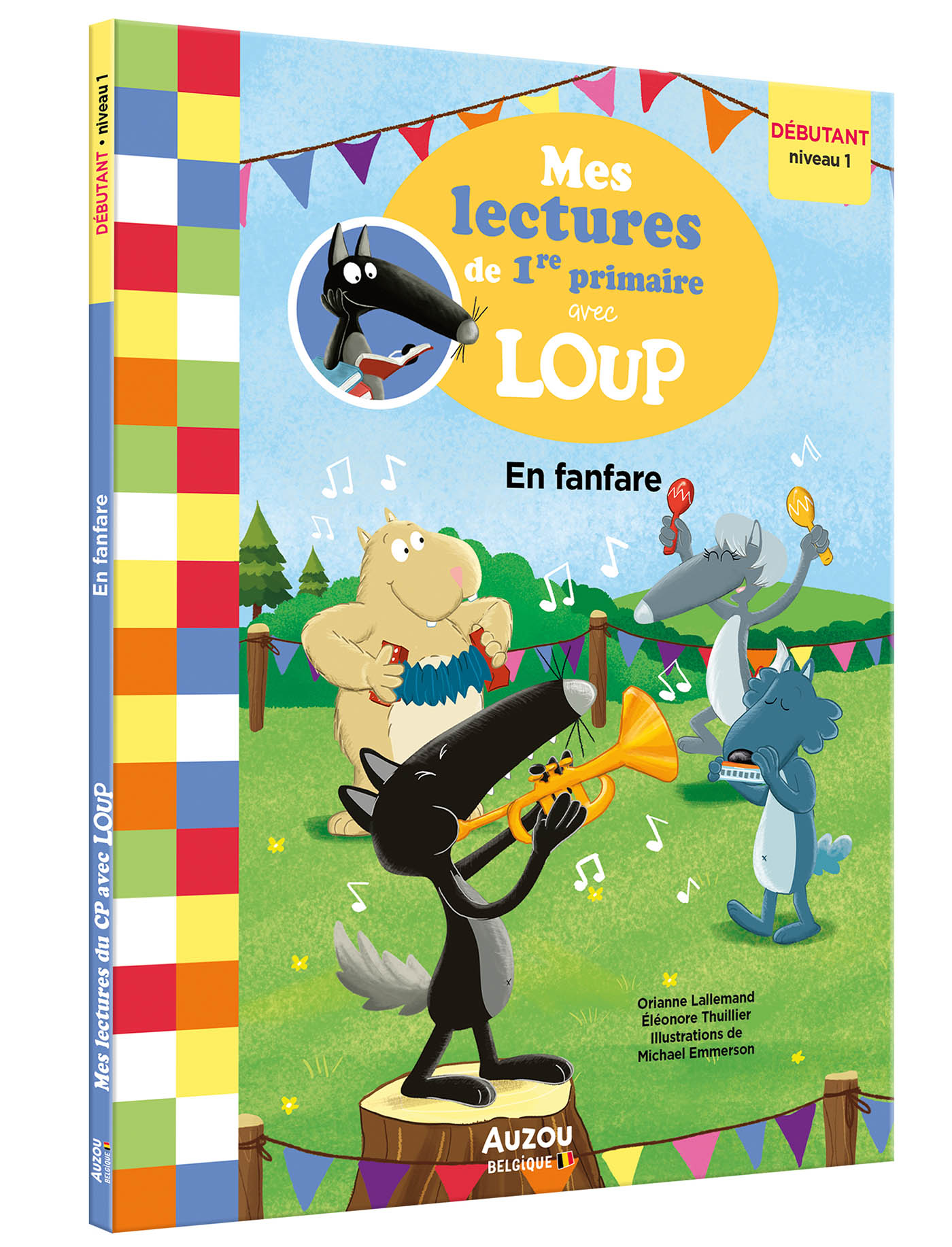 Mes Lectures De 1Re Primaire Avec Loup - Mes Lectures De 1Re Primaire Avec Loup - En Fanfare