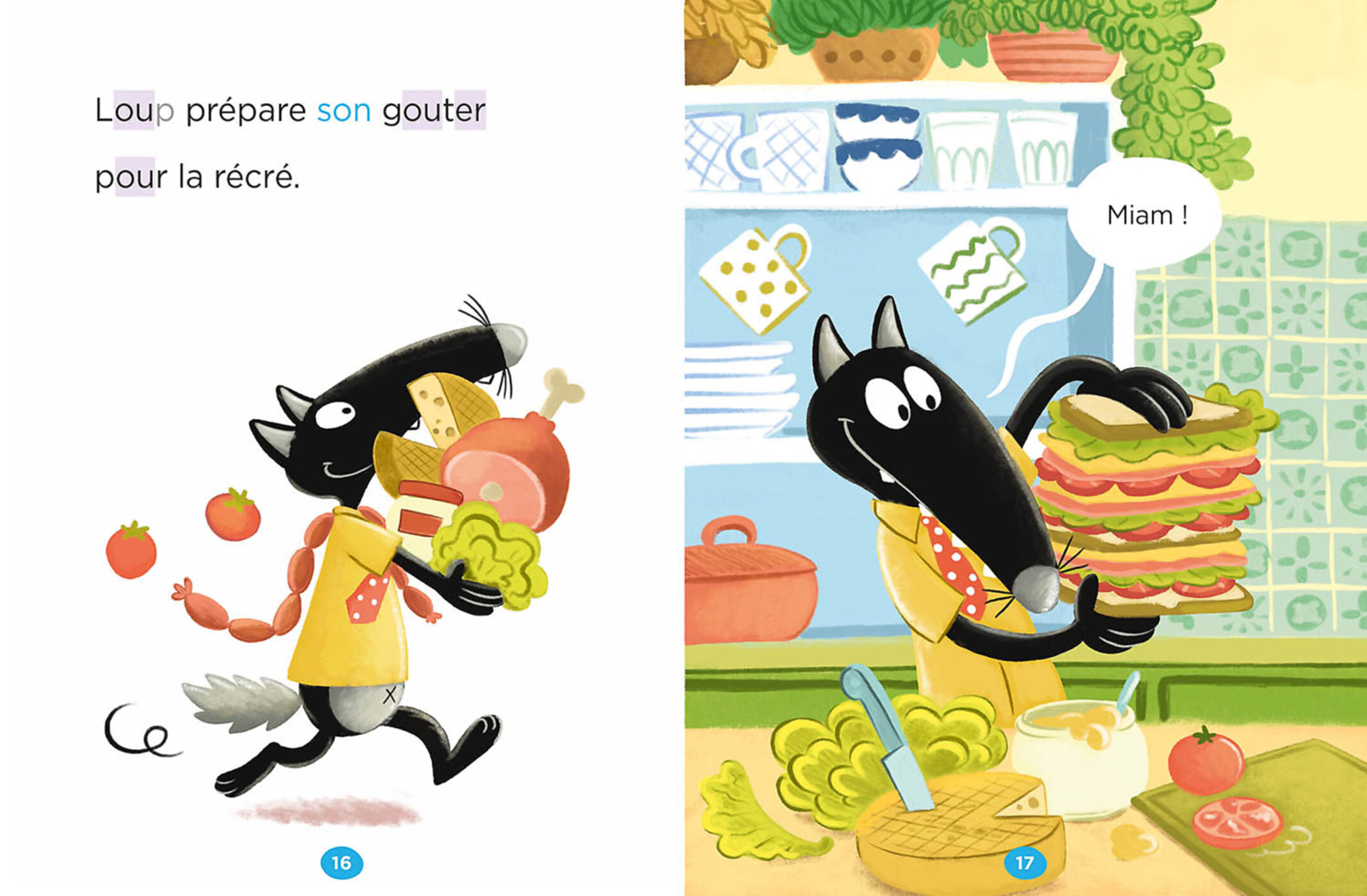 Mes Lectures De 1Re Primaire Avec Loup - Mes Lectures De 1Re Primaire Avec Loup - La Rentrée Des Classes