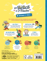 Les Héros De 1Re Primaire - Niveau 1 - 4 Histoires À L'école !