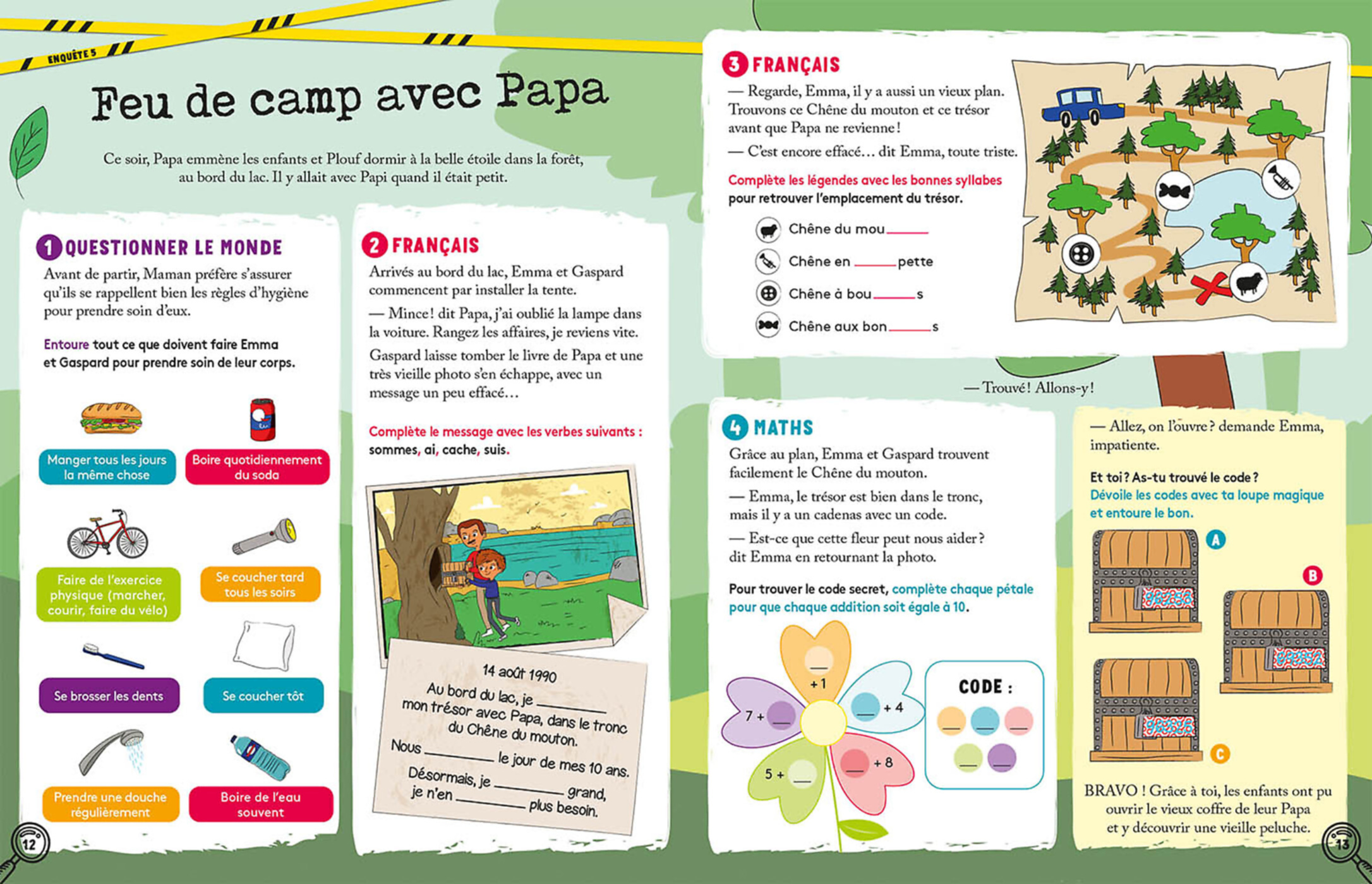 Enquêtes En Vacances - Du Cp Au Ce1 - 2026 Enquêtes En Vacances - Du Cp Au Ce1 - 2026