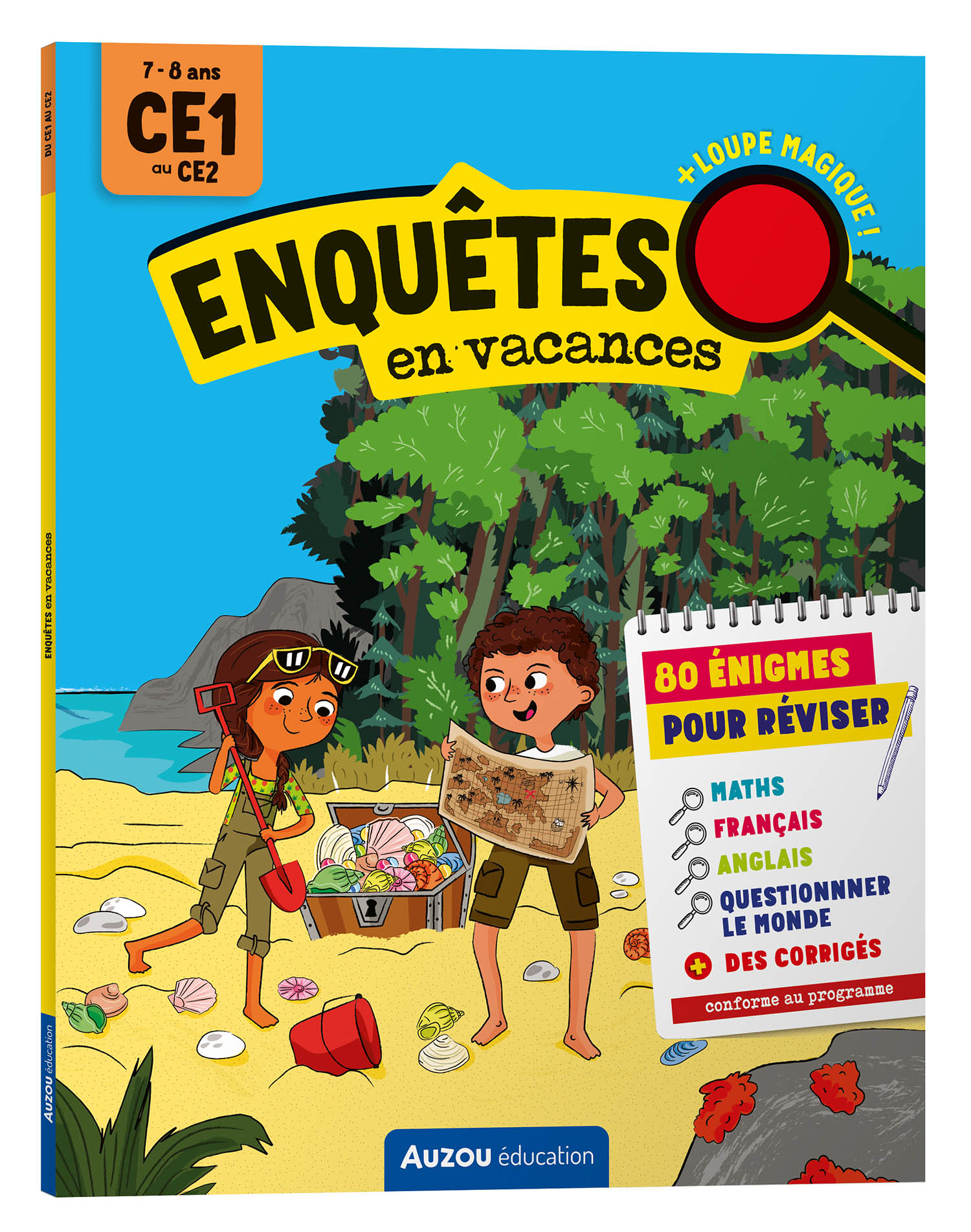 Enquêtes En Vacances - Du Ce1 Au Ce2 - 2026