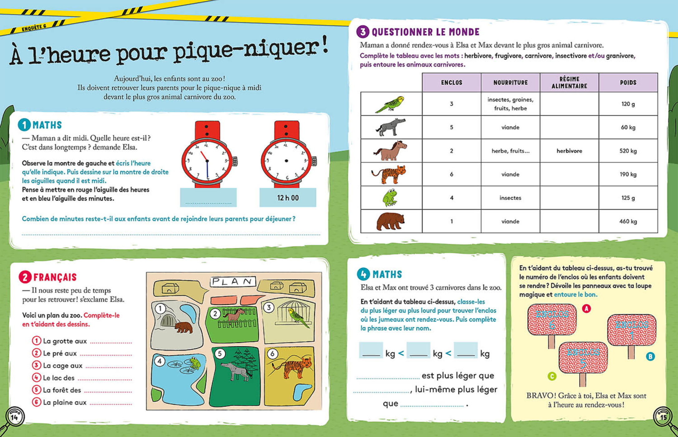 Enquêtes En Vacances - Du Ce1 Au Ce2 - 2026