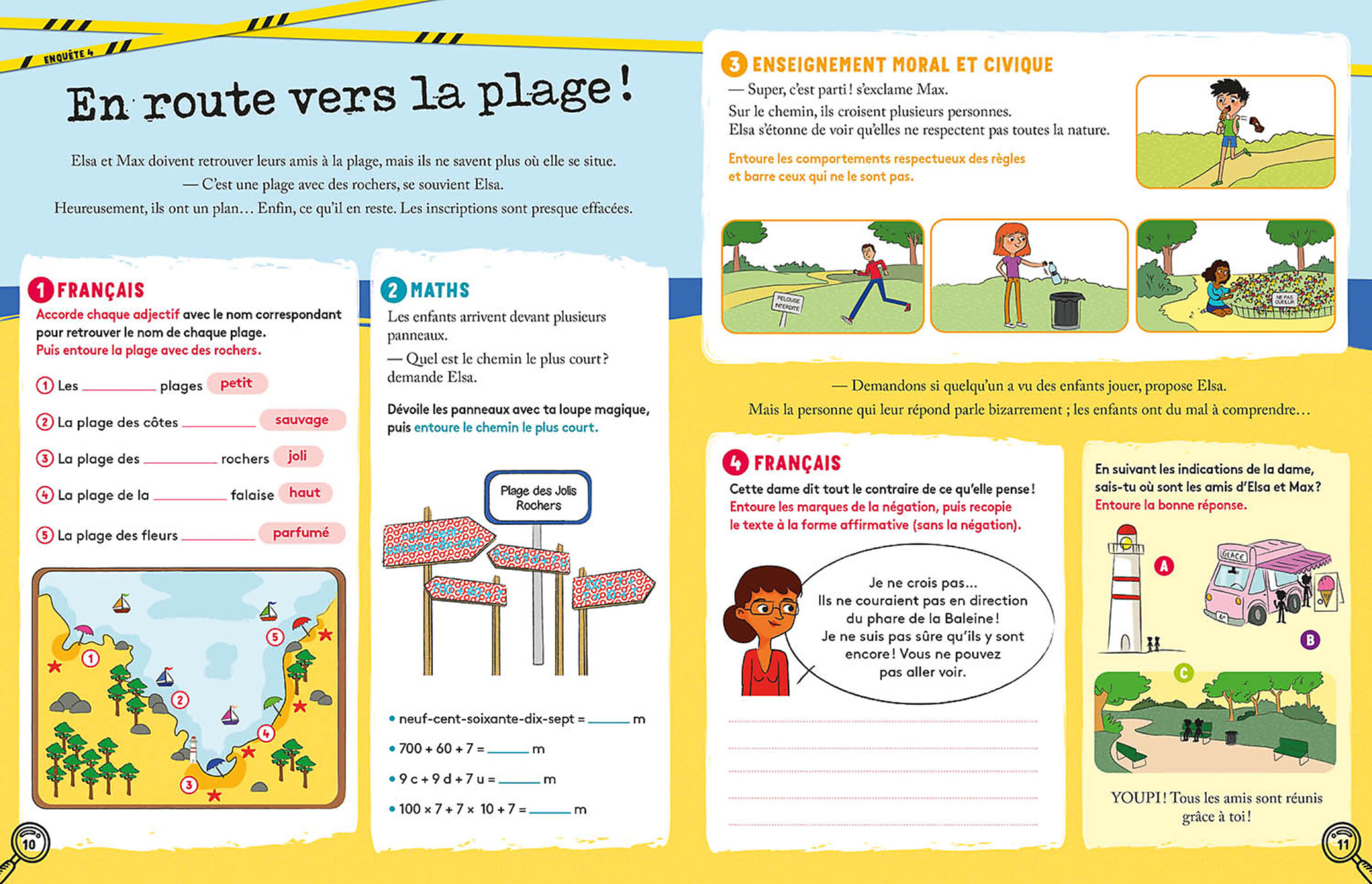 Enquêtes En Vacances - Du Ce1 Au Ce2 - 2026 Enquêtes En Vacances - Du Ce1 Au Ce2 - 2026