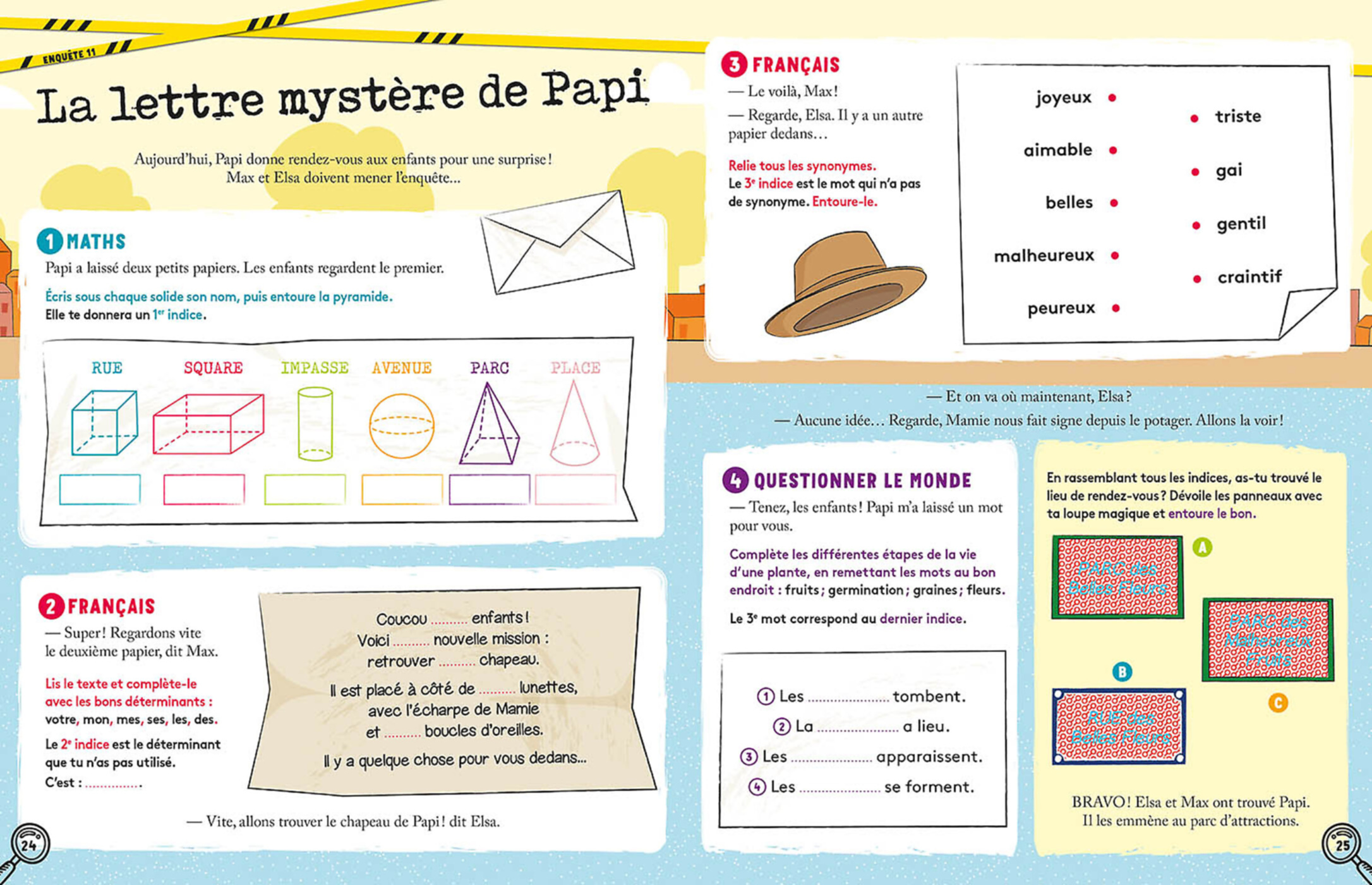 Enquêtes En Vacances - Du Ce1 Au Ce2 - 2026 Enquêtes En Vacances - Du Ce1 Au Ce2 - 2026