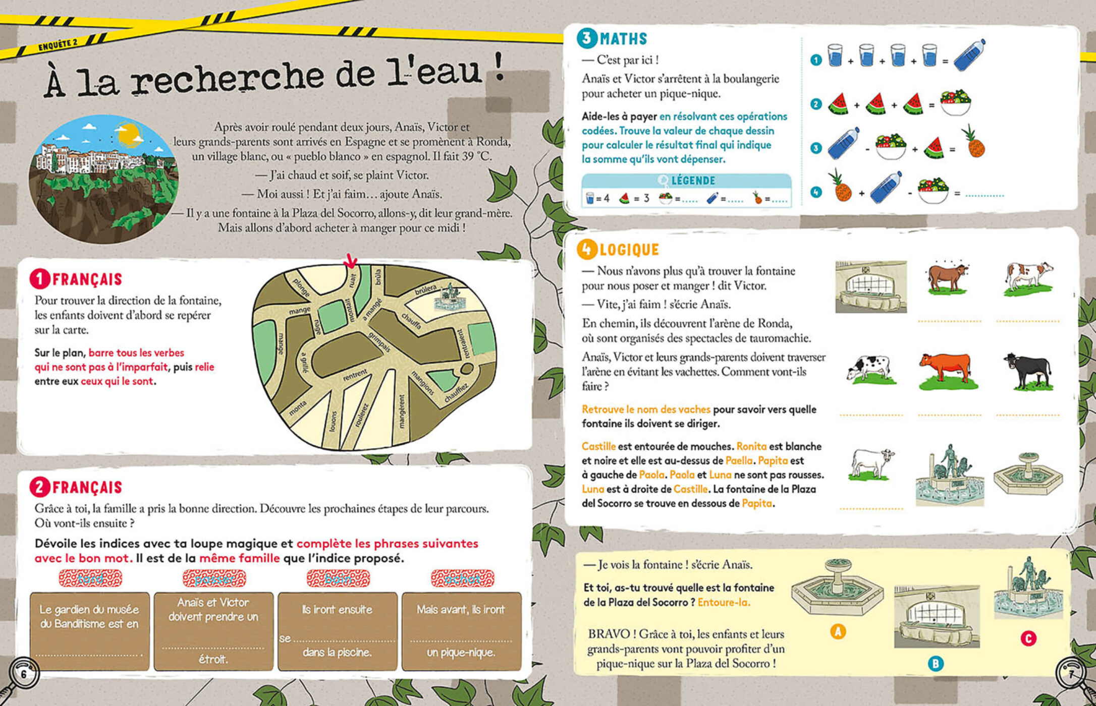 Enquêtes En Vacances - Du Cm1 Au Cm2 - 2026 Enquêtes En Vacances - Du Cm1 Au Cm2 - 2026